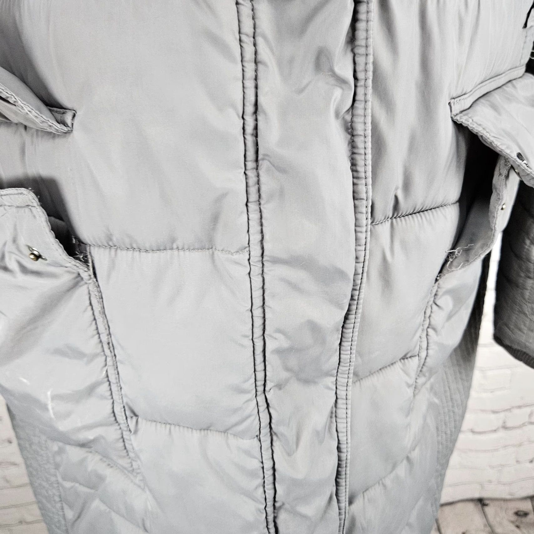 Ralph Lauren Lauren Ralph Lauren Grey Insulated Zip Parka Puffer Jacket Long Coat Large L Mens? (Wait) Size L / US 10 / IT 46 - 5 Thumbnail