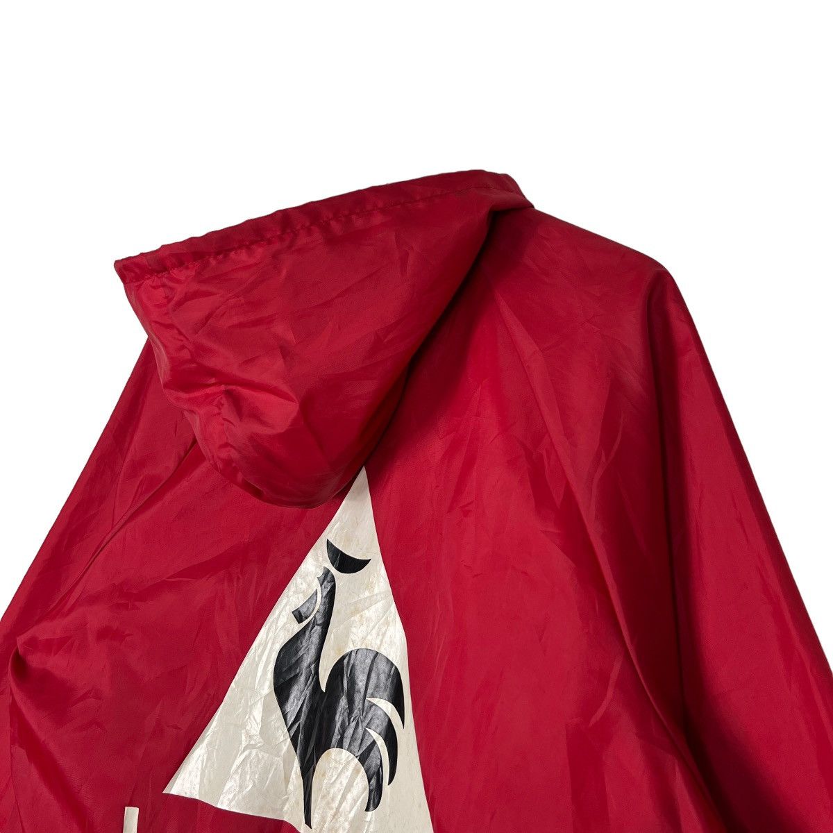 Le Coq Sportif 🔥 80s VINTAGE LE COQ SPORTIF BIG LOGO COACH JACKET MADE USA Size US L / EU 52-54 / 3 - 9 Thumbnail