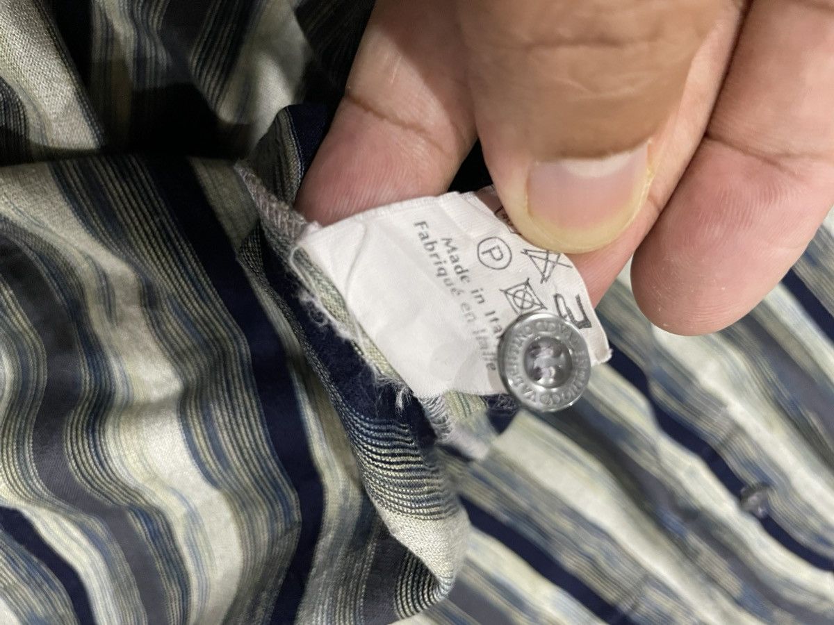 Designer Valentino Stripped Polo Size US M / EU 48-50 / 2 - 11 Thumbnail