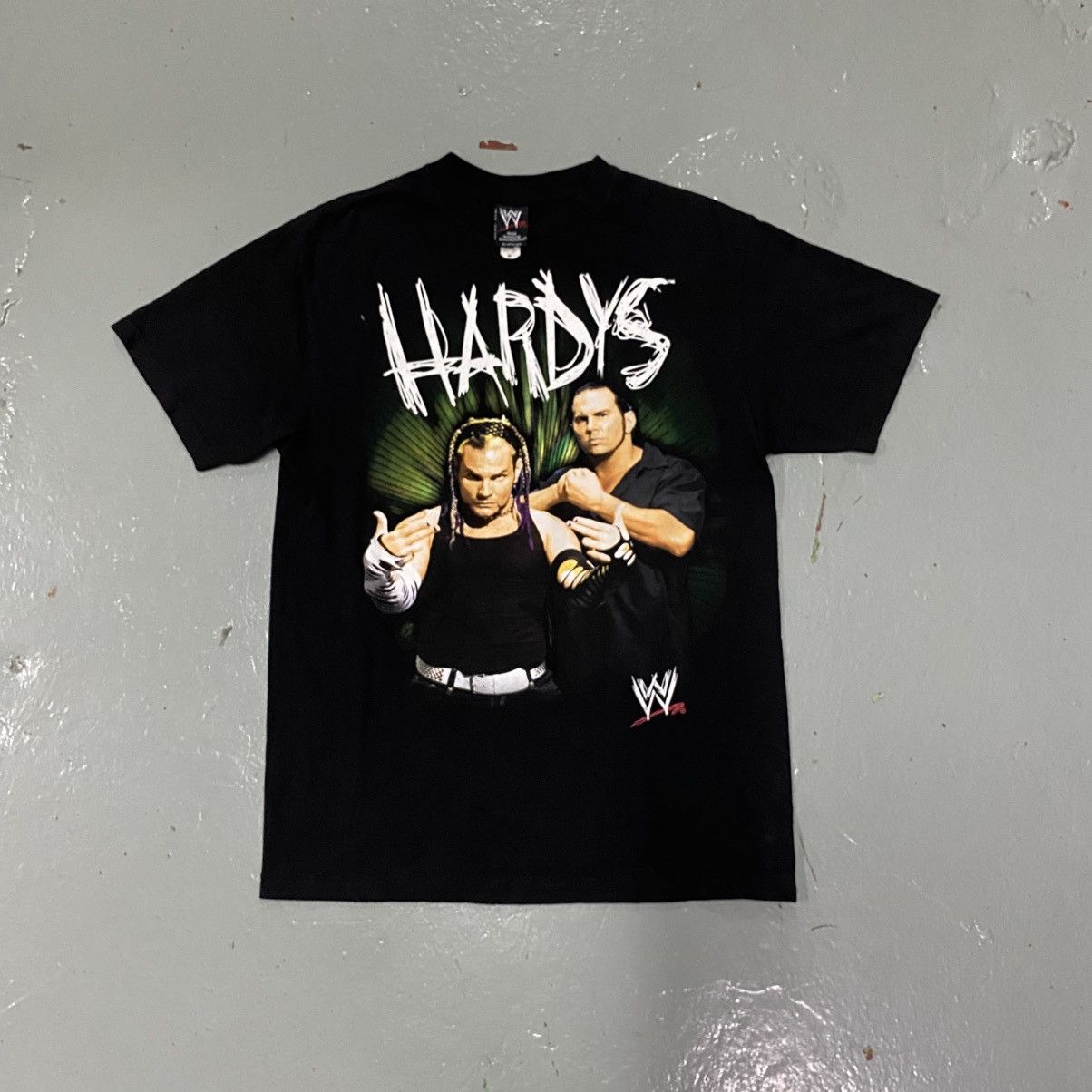 Vintage × WWE × WWF Vintage 2007 Hardy Boyz Rap Tees Jeff Matt Wwe Wwf Size US M / EU 48-50 / 2 - 2 Thumbnail