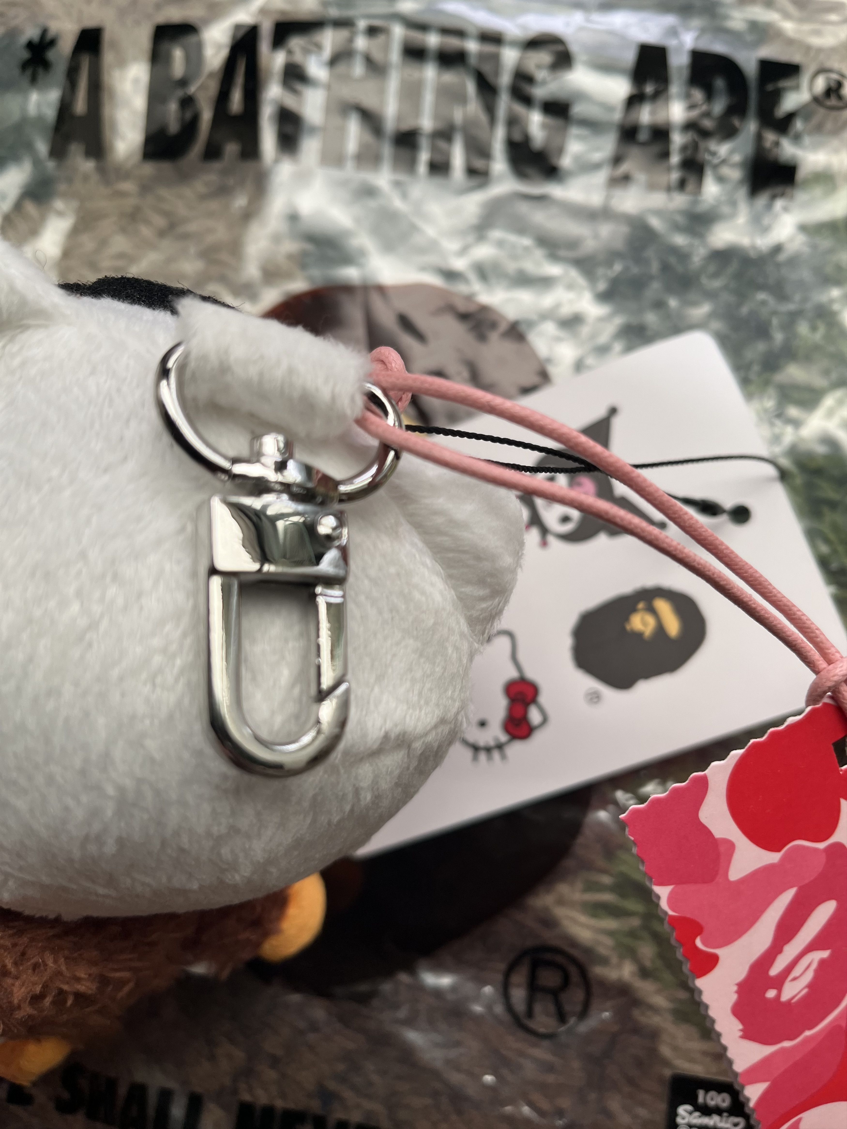 Bape BAPE SANRIO HELLO KITTY PLUSH DOLL KEYCHAIN Size ONE SIZE - 9 Thumbnail