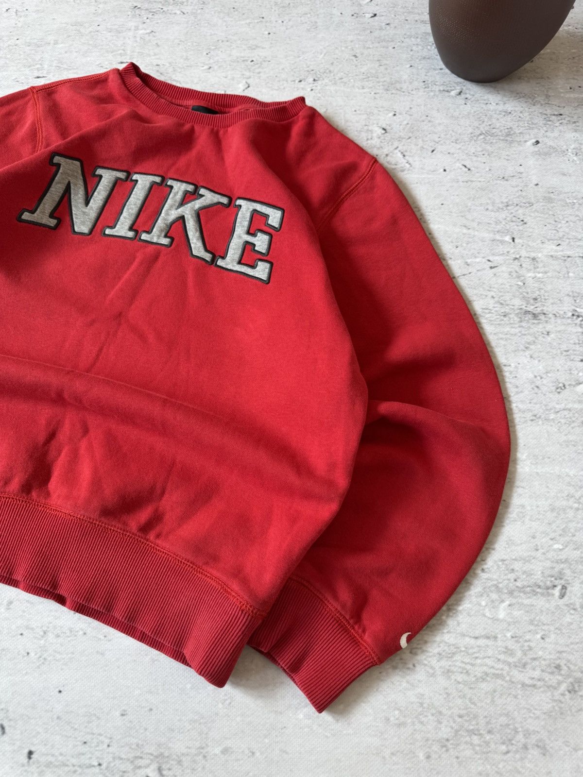Nike × Vintage NIKE VINTAGE 00s y2k OVERSIZE BAGGY SWEATSHIRT CENTER LOGO Size US S / EU 44-46 / 1 - 3 Thumbnail