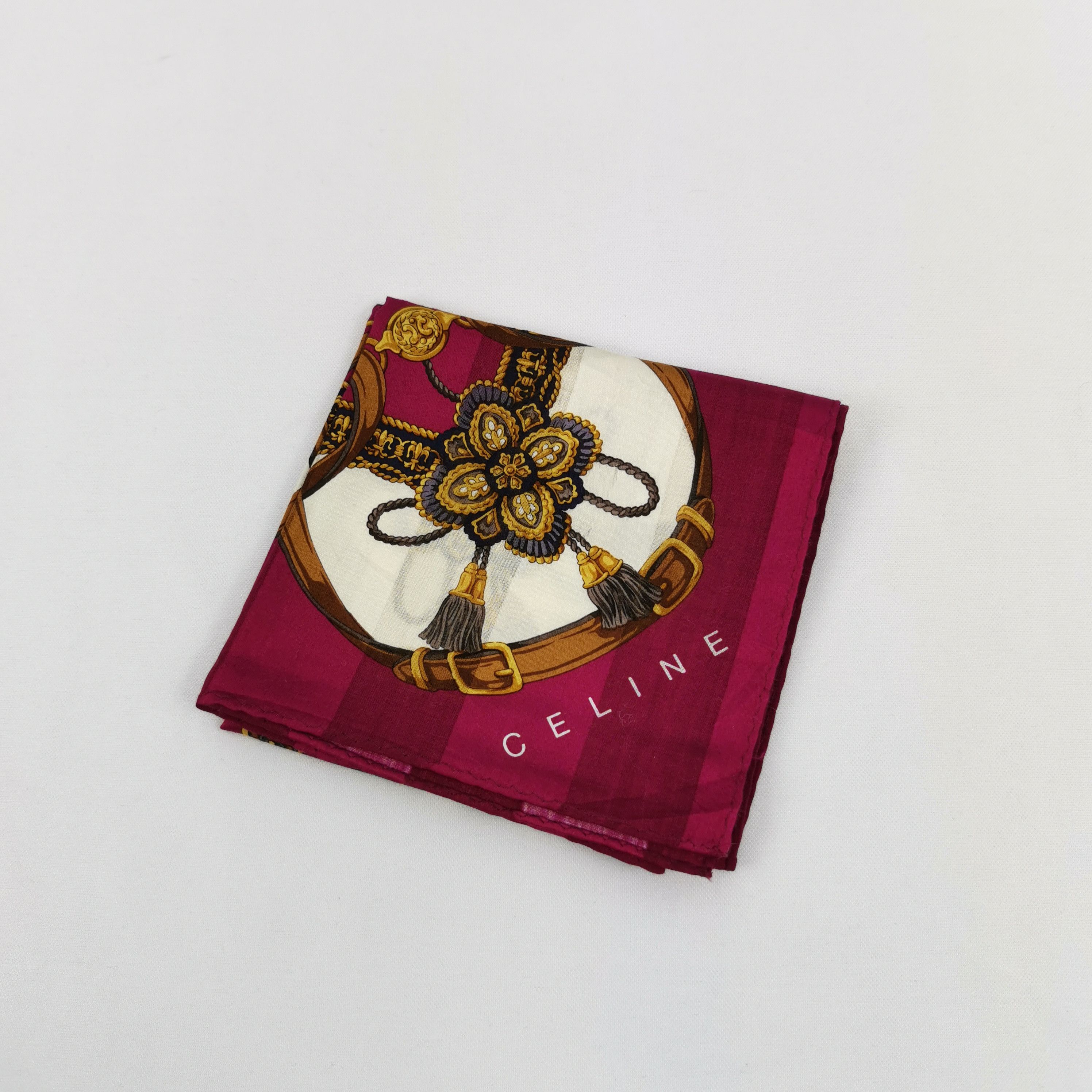Celine Vintage CELINE Handkerchief Neckerchief Bandana Size ONE SIZE - 4 Thumbnail