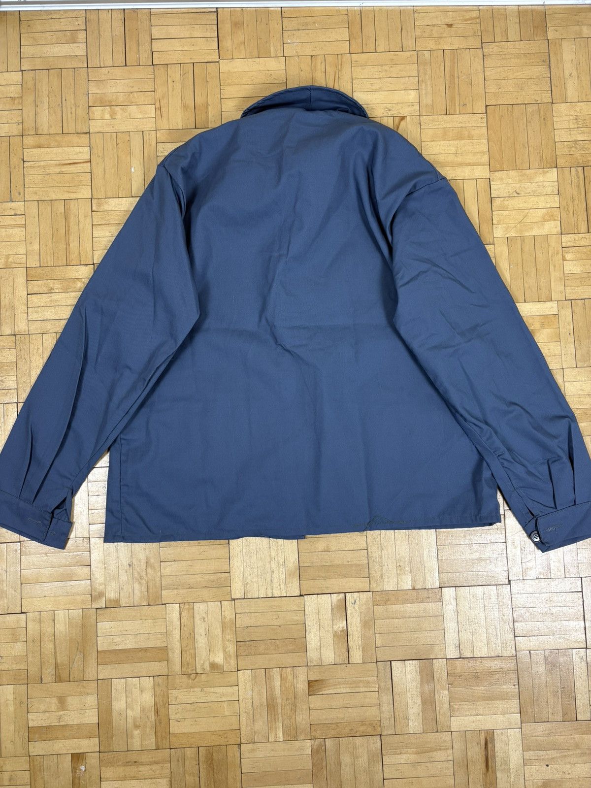 Other Vintage 80s French chore coat short jacket cropped gray Size US L / EU 52-54 / 3 - 4 Thumbnail