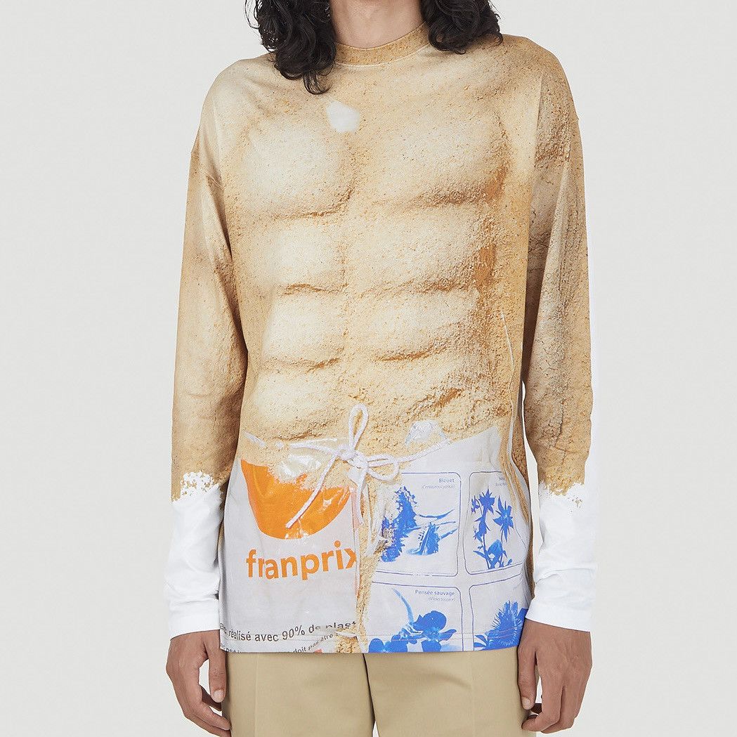 Other LN-CC x PZ Today Long Sleeve Beach Graphic Tee in White Size US L / EU 52-54 / 3 - 1 Thumbnail