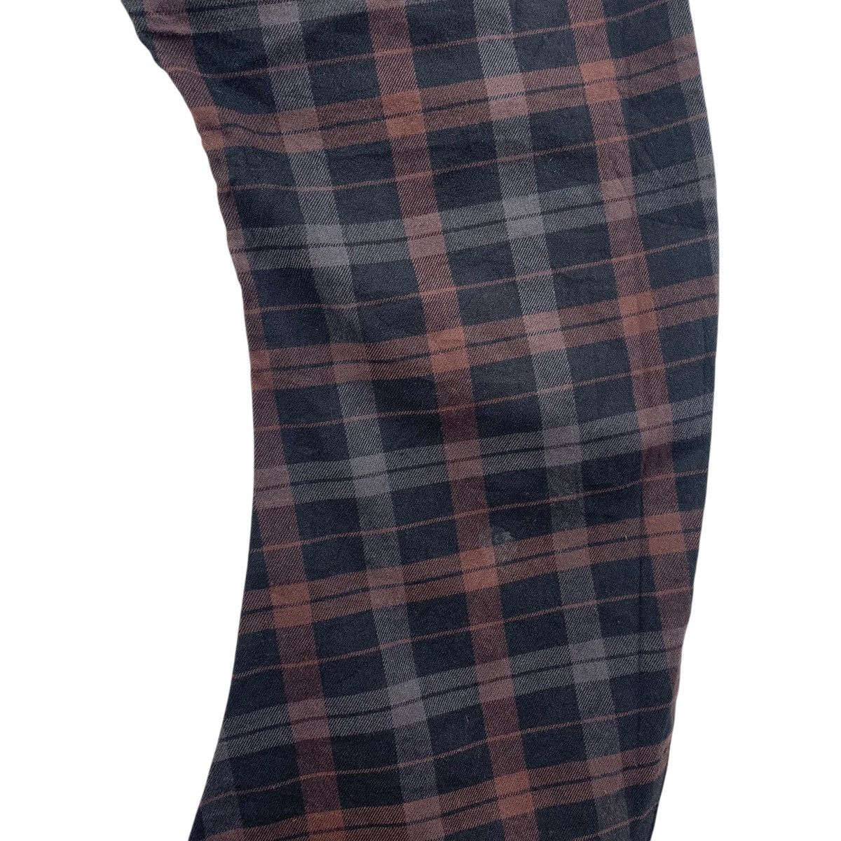 Japanese Brand × PPFM PPFM Curve multipocket checkered punk design jeans Size US 33 - 21 Thumbnail