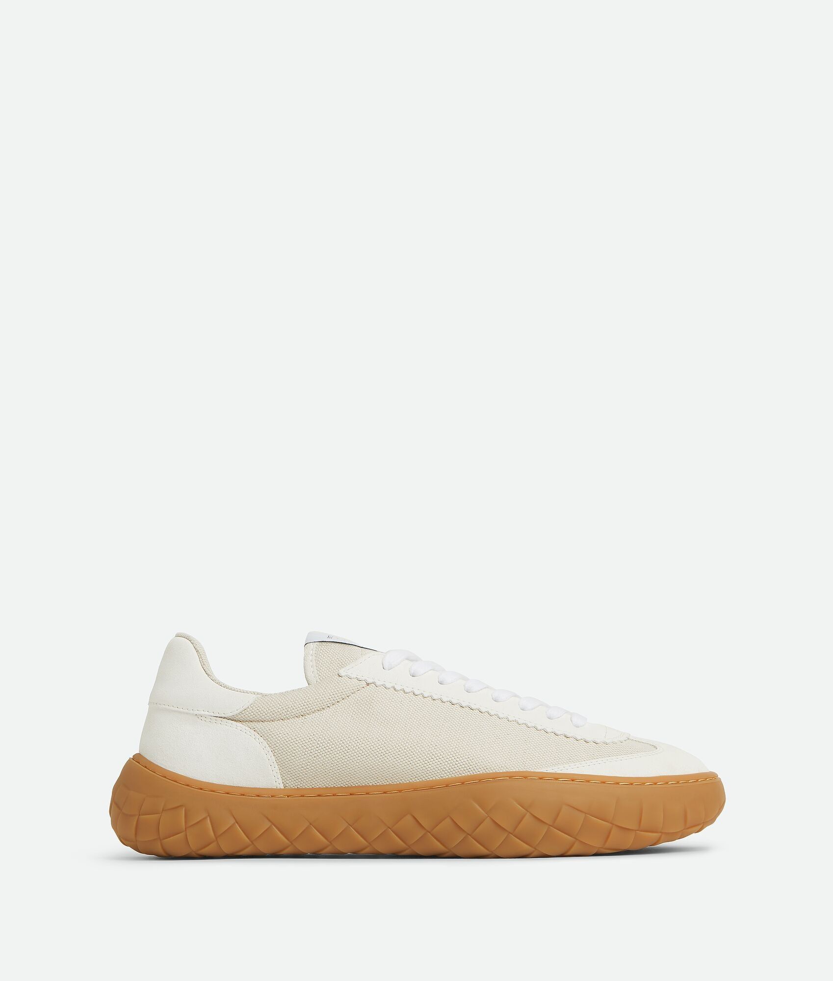 Bottega Veneta o1lf3ng10825 Explora Sneakers in Gray/White Size US 8 / EU 41 - 1 Thumbnail