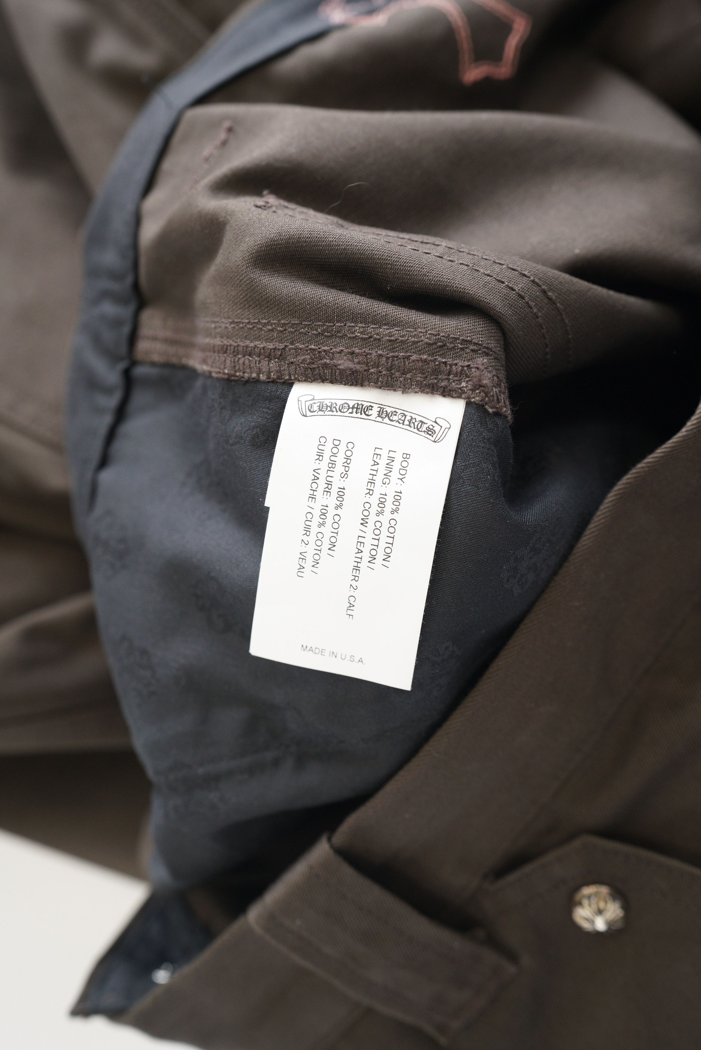Chrome Hearts Chrome Hearts Cross Patch Double Knee Carpenter Pants - 36 Size US 36 / EU 52 - 17 Thumbnail