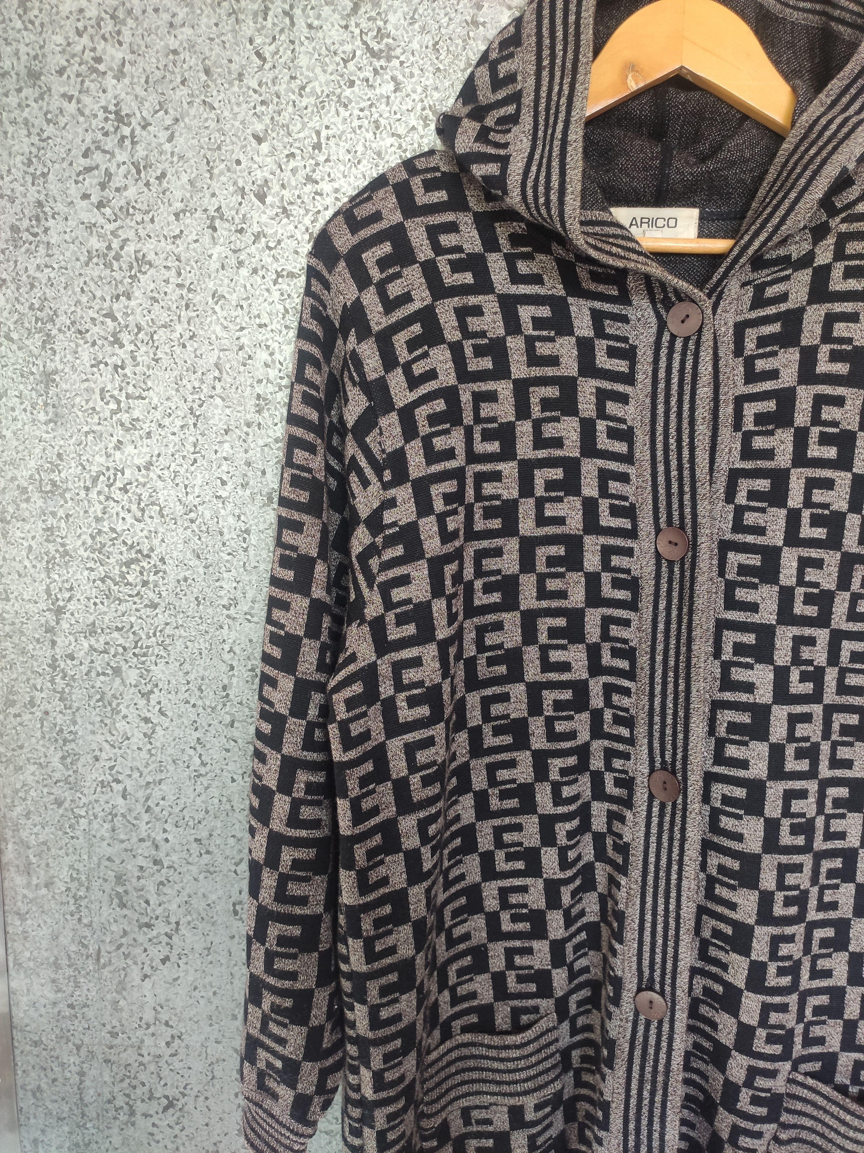 Japanese Brand Arico parkas jacket monogram Size US M / EU 48-50 / 2 - 6 Thumbnail