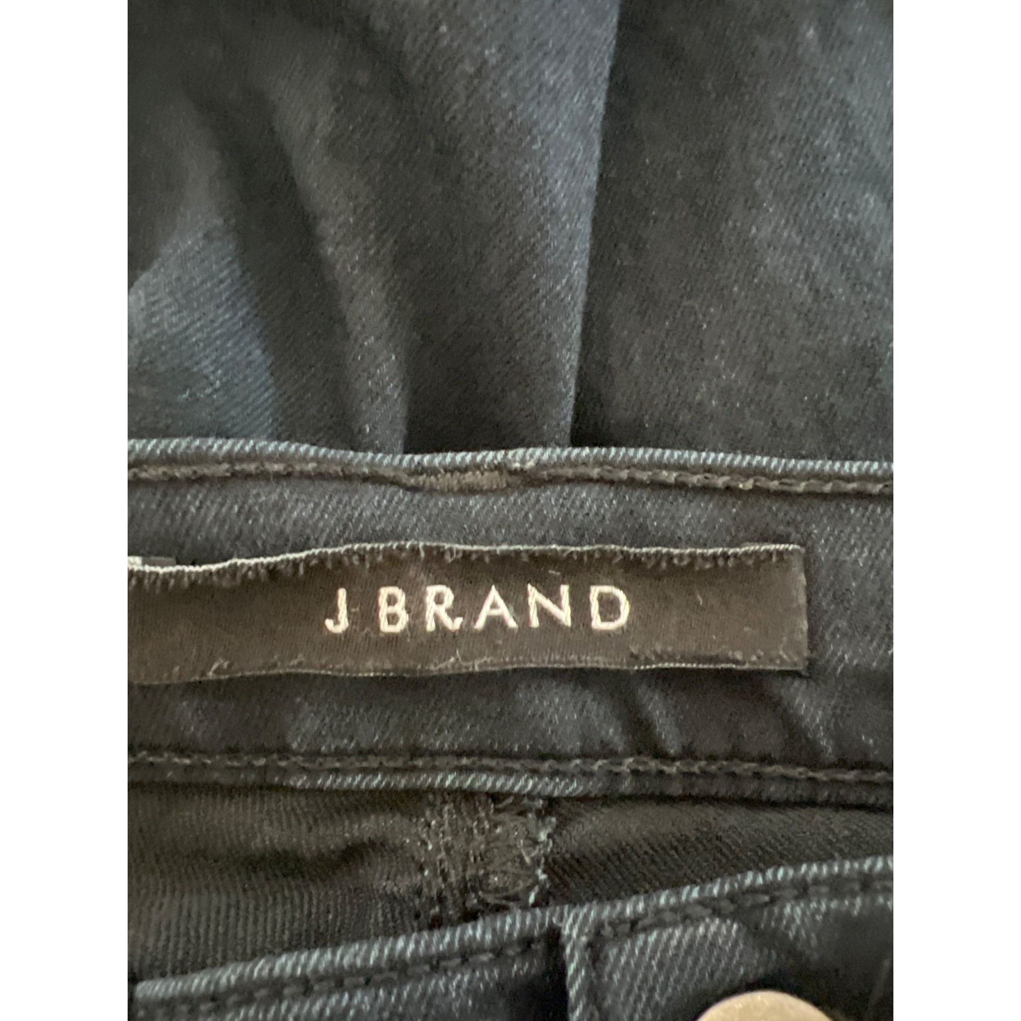 J Brand J Brand Super Skinny Pitch Black Jegging Size 26" / US 2 / IT 38 - 6 Thumbnail