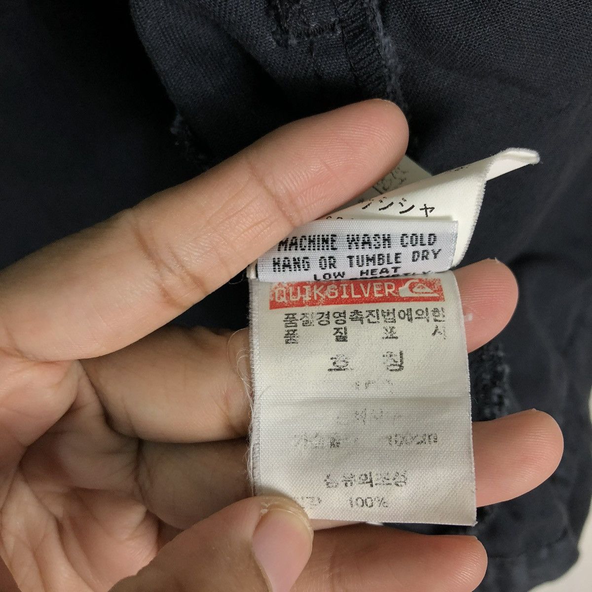 Quiksilver 🔥VINTAGE 90’s CROPPED BIKER JACKET QUICKSILVER CARGO Size US L / EU 52-54 / 3 - 21 Thumbnail