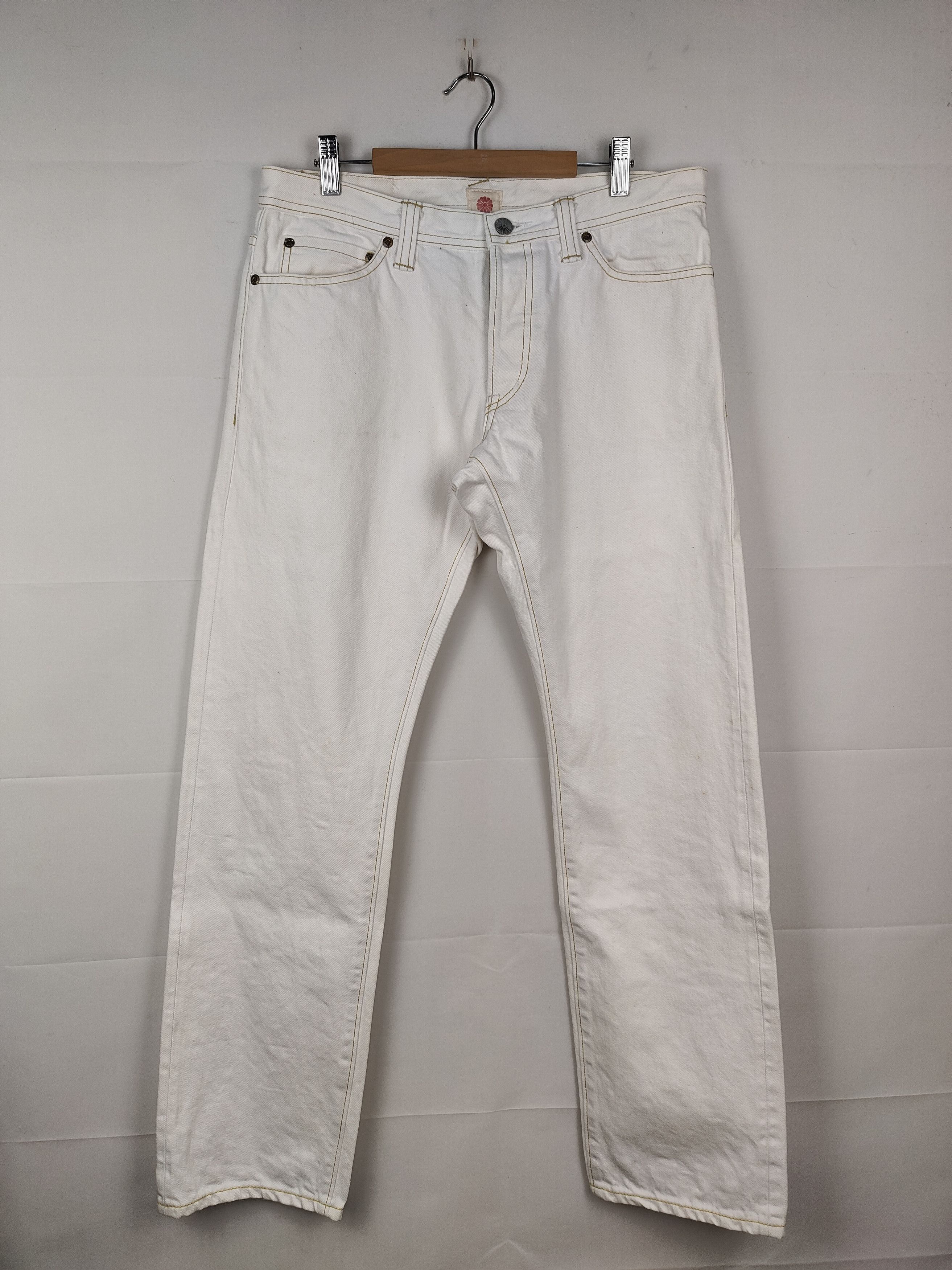 Japanese Brand Somet by Taisai Selvedge Denim Pant Size US 32 / EU 48 - 1 Thumbnail