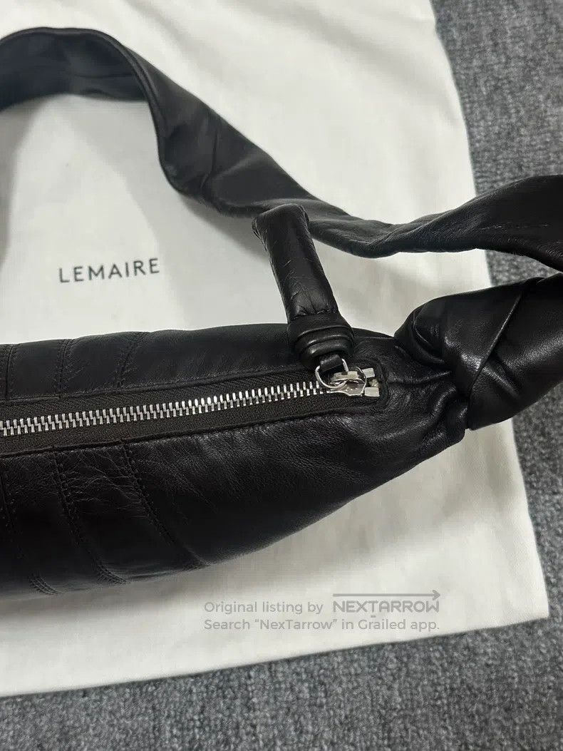 Lemaire LEMAIRE Black Horn Bag Small Size ONE SIZE - 4 Thumbnail