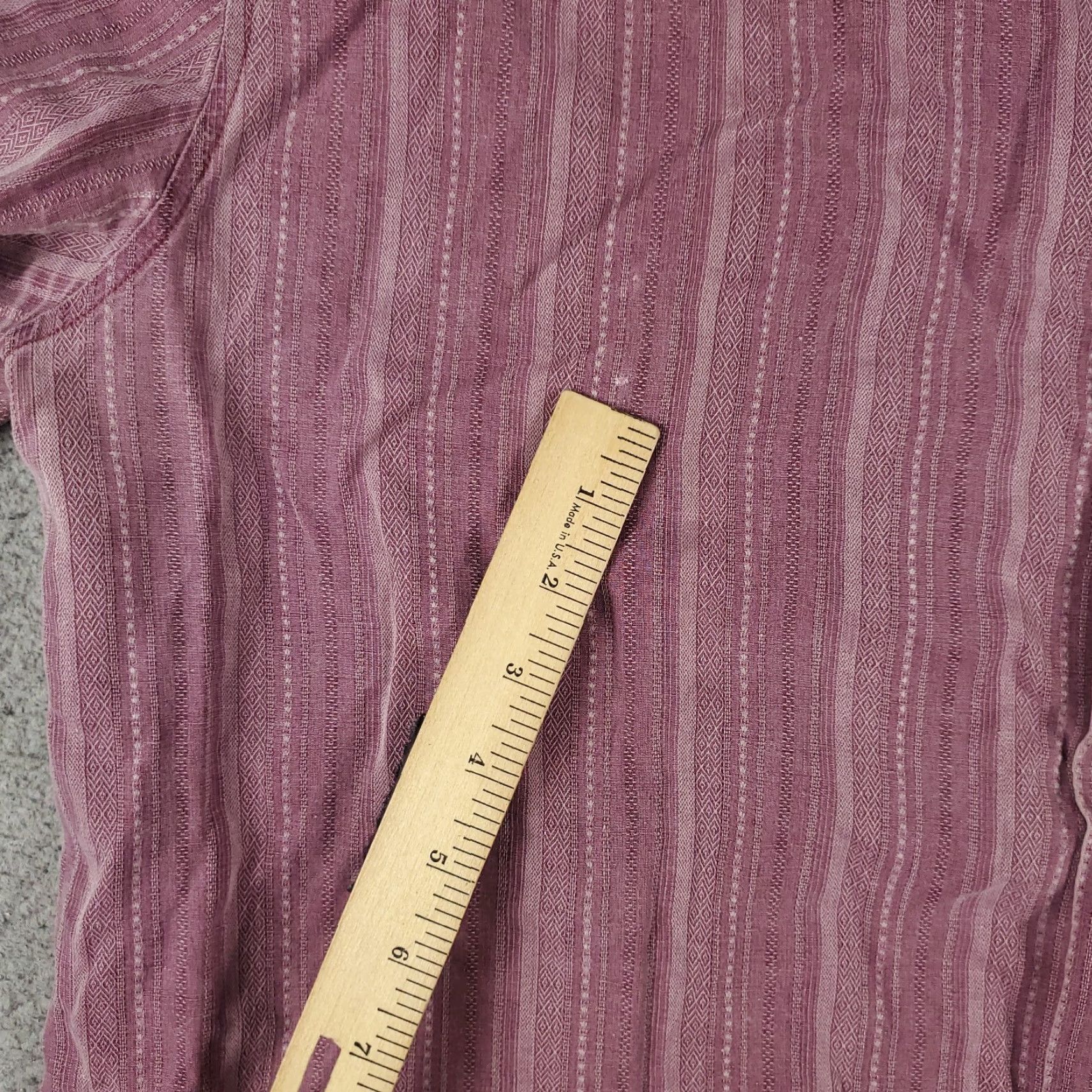 Tommy Bahama Tommy Bahama Shirt Mens 2XL Button-Up Short Sleeve Hawaiian Striped Purple Burgundy Aloha Beach Casual Mens Size US XXL / EU 58 / 5 - 3 Thumbnail