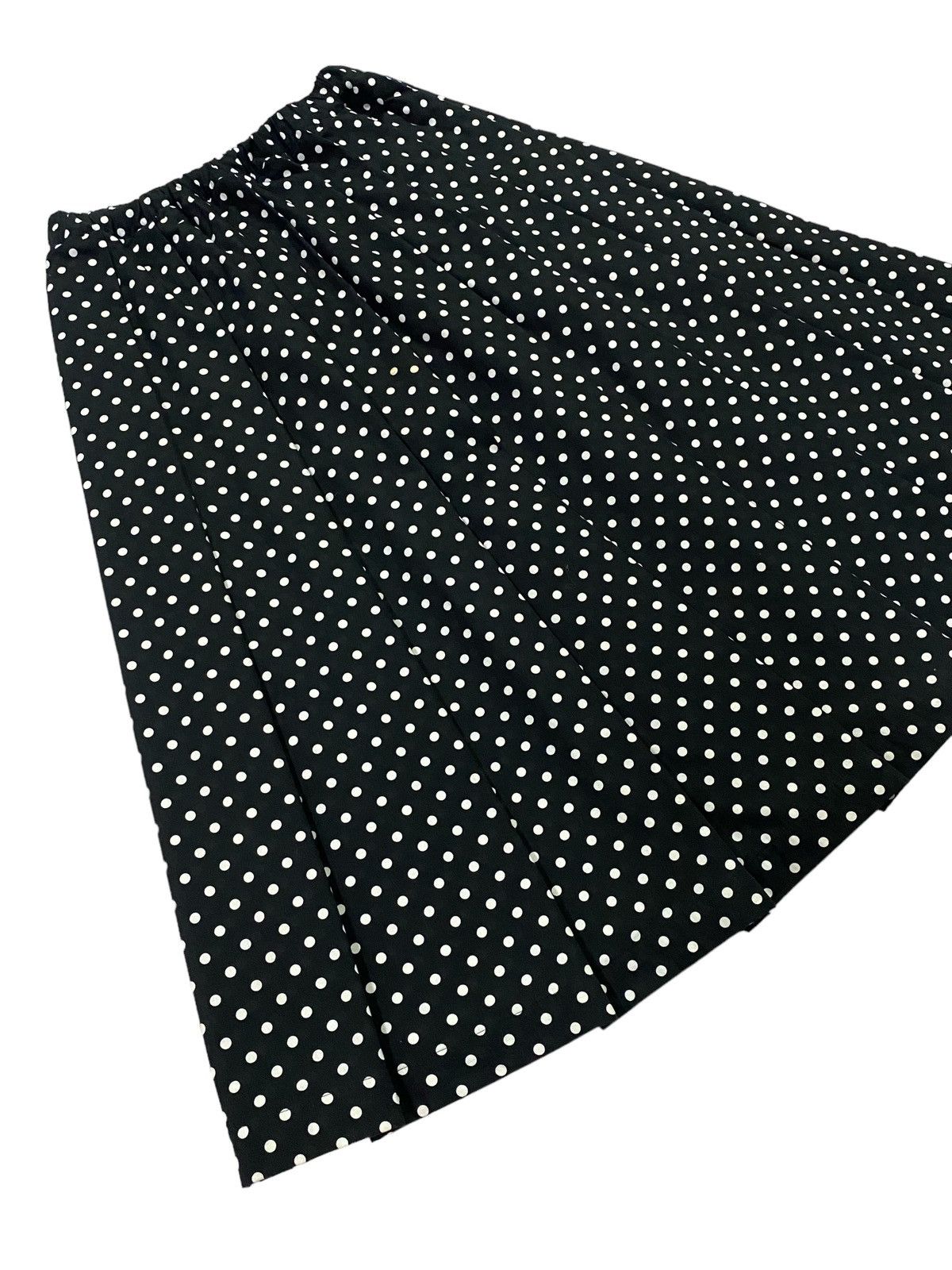 Comme des Garcons Black Black Comme Des Garçons AD2014 Polka Dot Midi Skirt Size 28" / US 6 / IT 42 - 17 Thumbnail