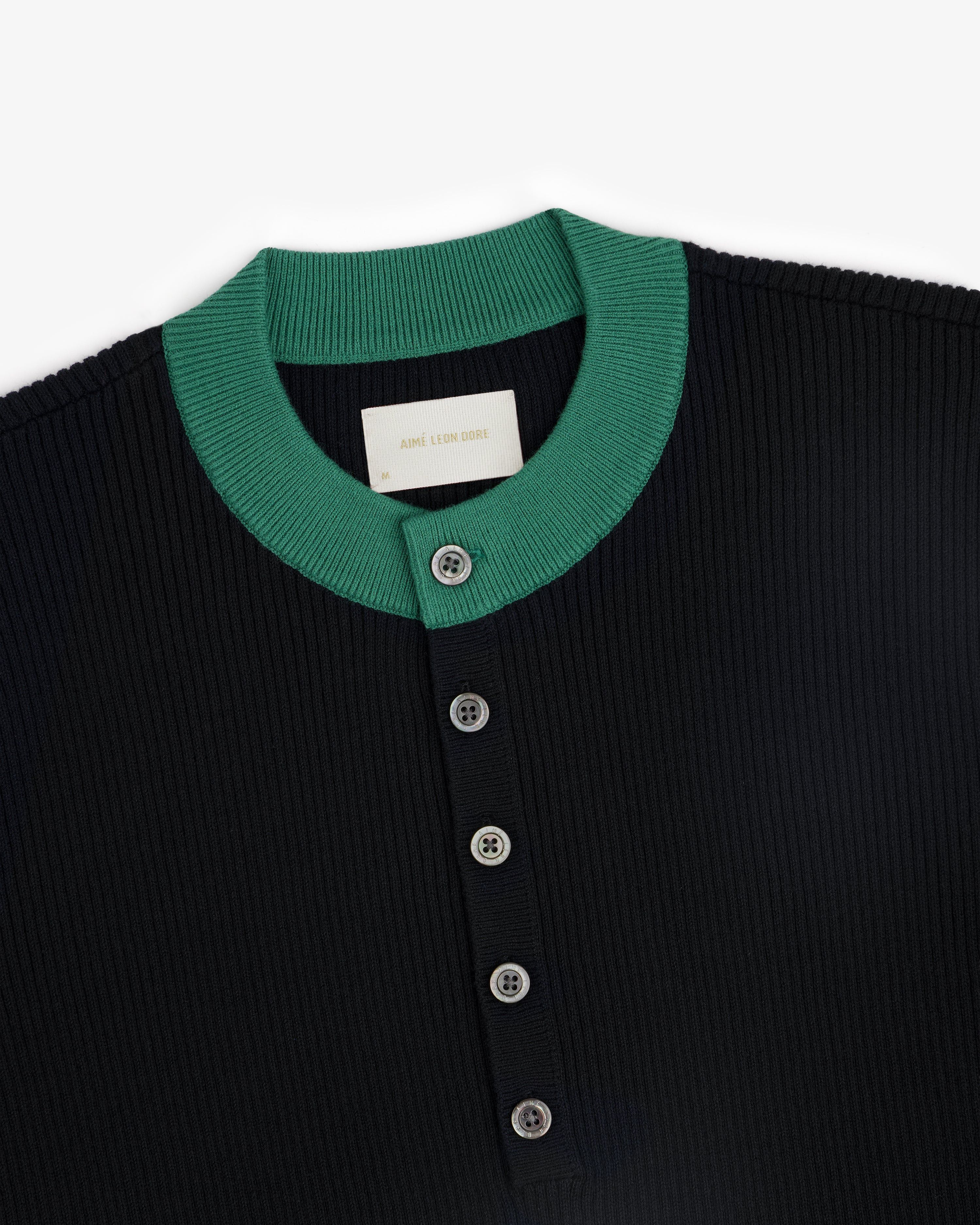 Aime Leon Dore Aime leon dore Sport Knit Henley Gucci Size US M / EU 48-50 / 2 - 2 Thumbnail