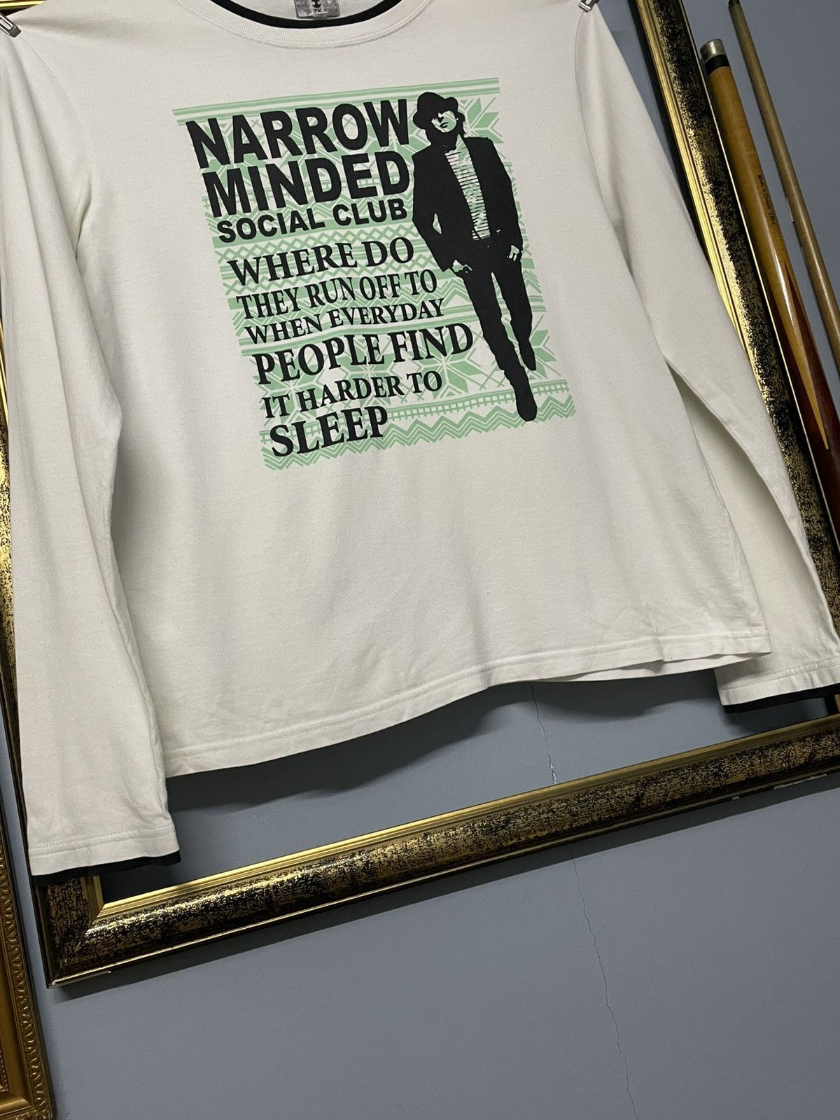 Japanese Brand × Takeo Kikuchi × Vintage Vintage 1990s Japan Takeo Kikuchi Narrow Minded Carl Barat Size US M / EU 48-50 / 2 - 4 Thumbnail