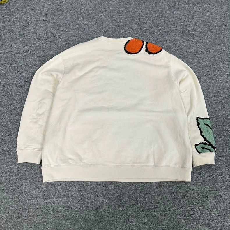 Loewe Loewe Heavy embroidered pullover sweater with seabuckthorn Size M / US 6-8 / IT 42-44 - 2 Thumbnail