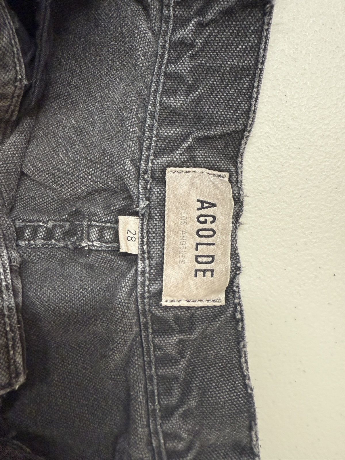 Agolde AGOLDE BAGGY BLACK JEANS Size US 28 / EU 44 - 4 Thumbnail