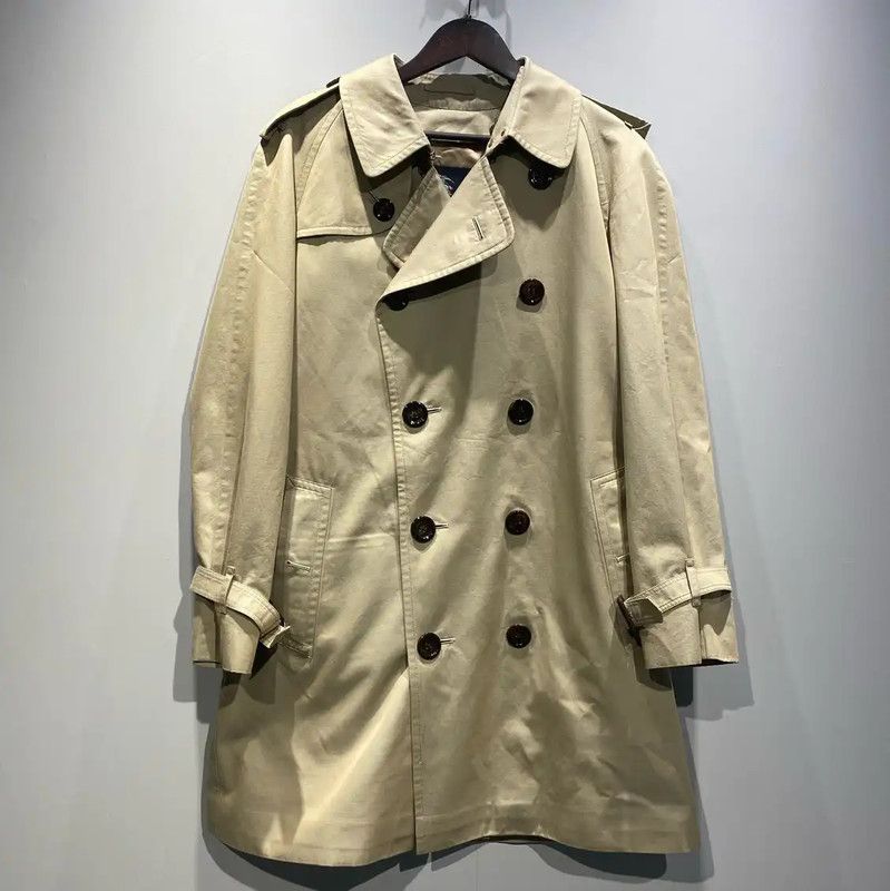 Burberry Burberry Khaki Cotton Men's Trench Coat Size US L / EU 52-54 / 3 - 1 Thumbnail