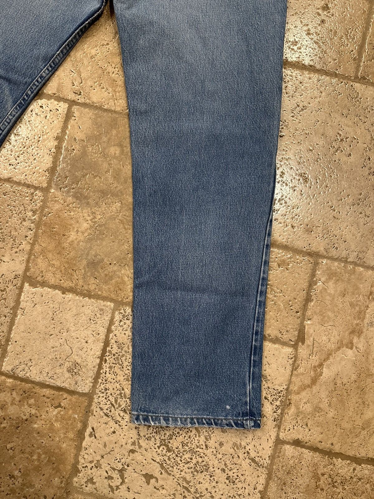 Levi's Vintage Levi’s 505 Orange Tab Blue Wash Denim Jeans Size US 36 / EU 52 - 7 Thumbnail