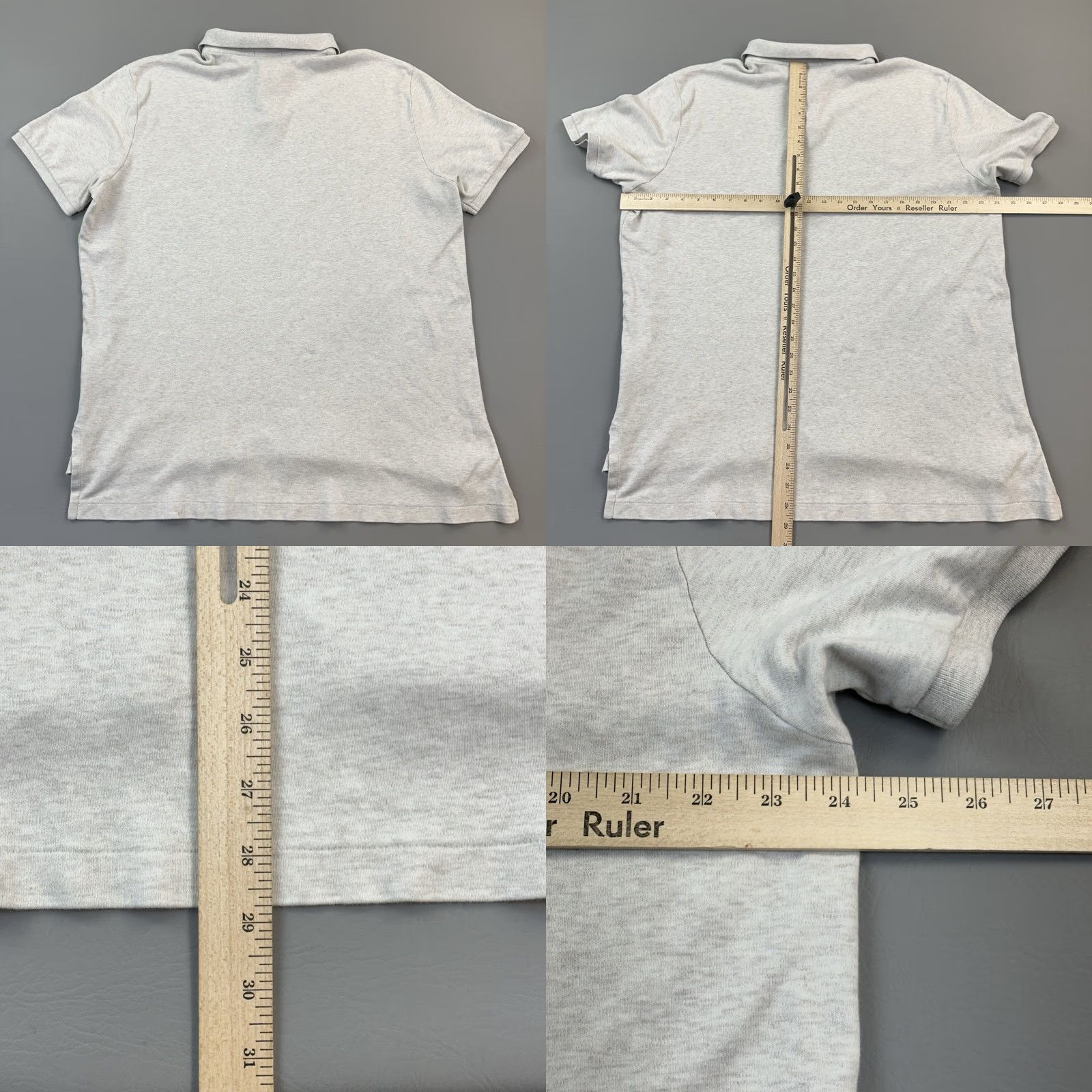 Polo Ralph Lauren Polo Ralph Lauren Shirt Mens 2XL Beige Classic Fit Short Sleeve Casual Preppy Size US XXL / EU 58 / 5 - 8 Thumbnail