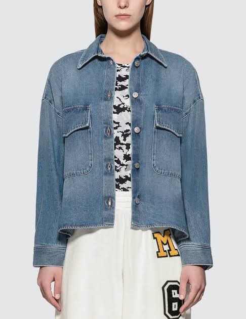 Maison Margiela AW18 MAISON MARGIELA MM6 OVERSIZED DENIM JACKET Size M / US 6-8 / IT 42-44 - 2 Thumbnail