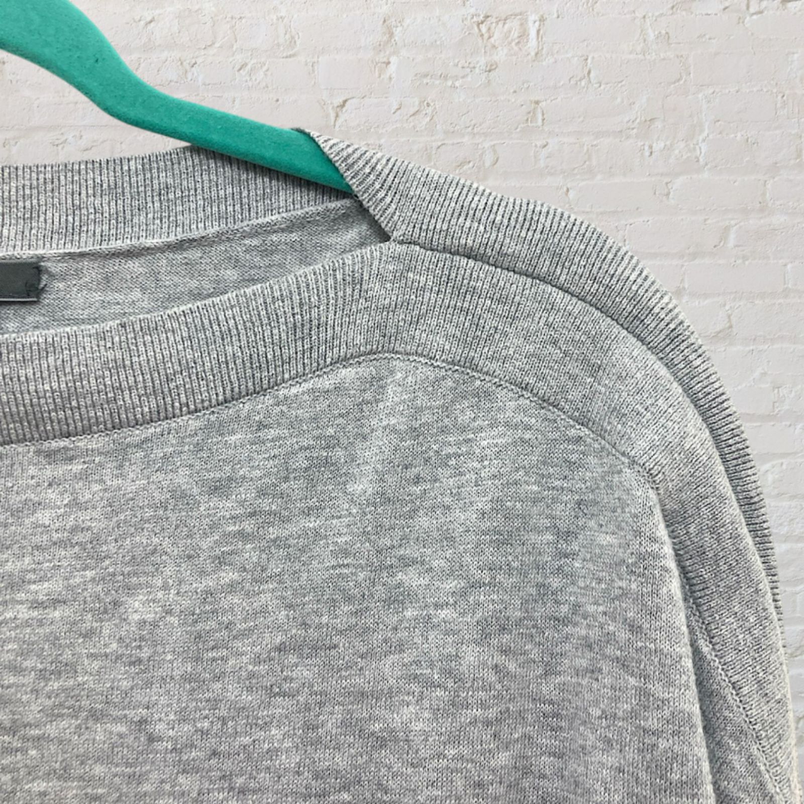 Vince Vince Gray Cotton Sweater Size S / US 4 / IT 40 - 5 Thumbnail