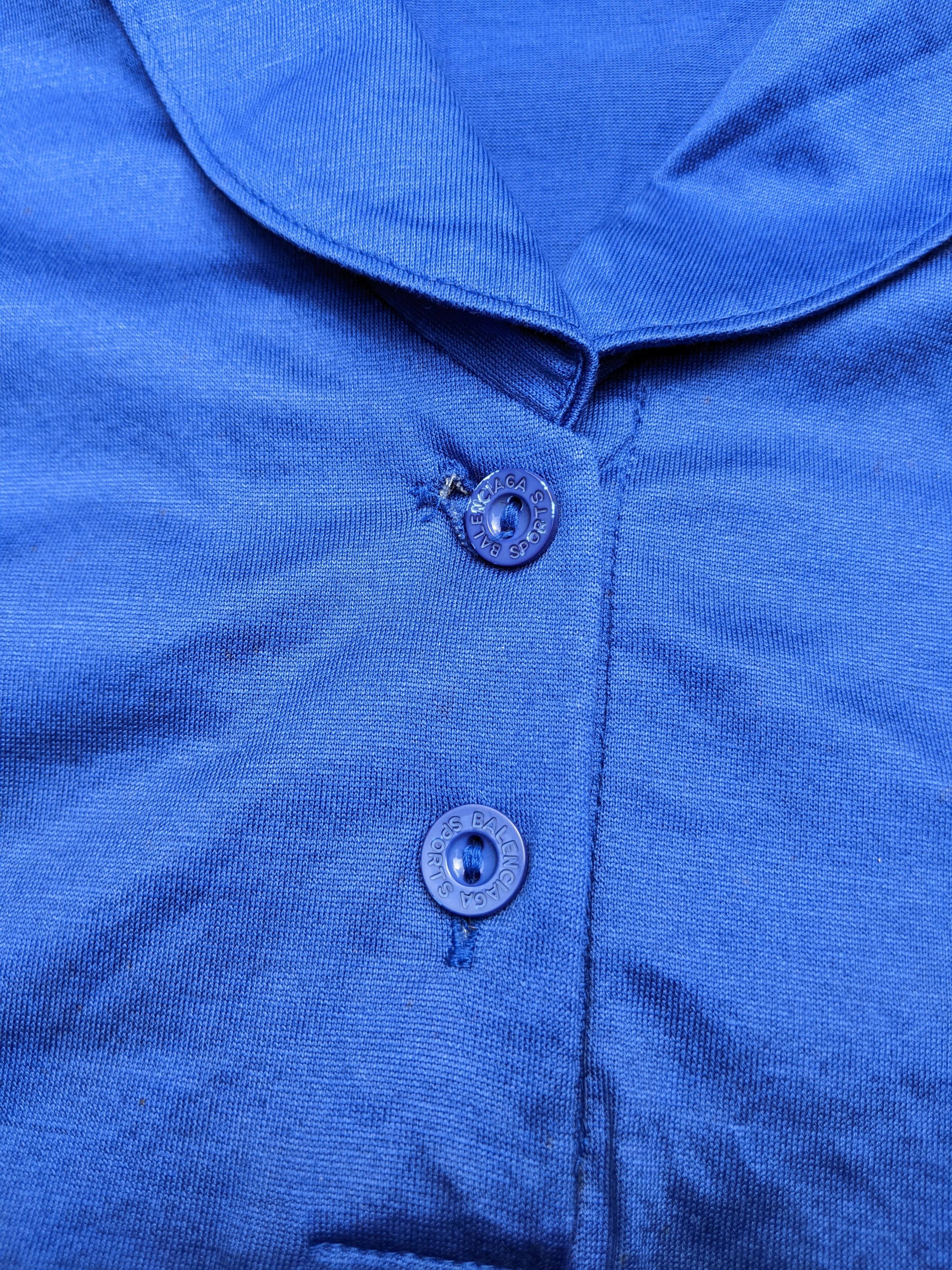 Balenciaga Vintage Balenciaga Sport Women Long Sleeve Polo Shirt Size M / US 6-8 / IT 42-44 - 5 Thumbnail