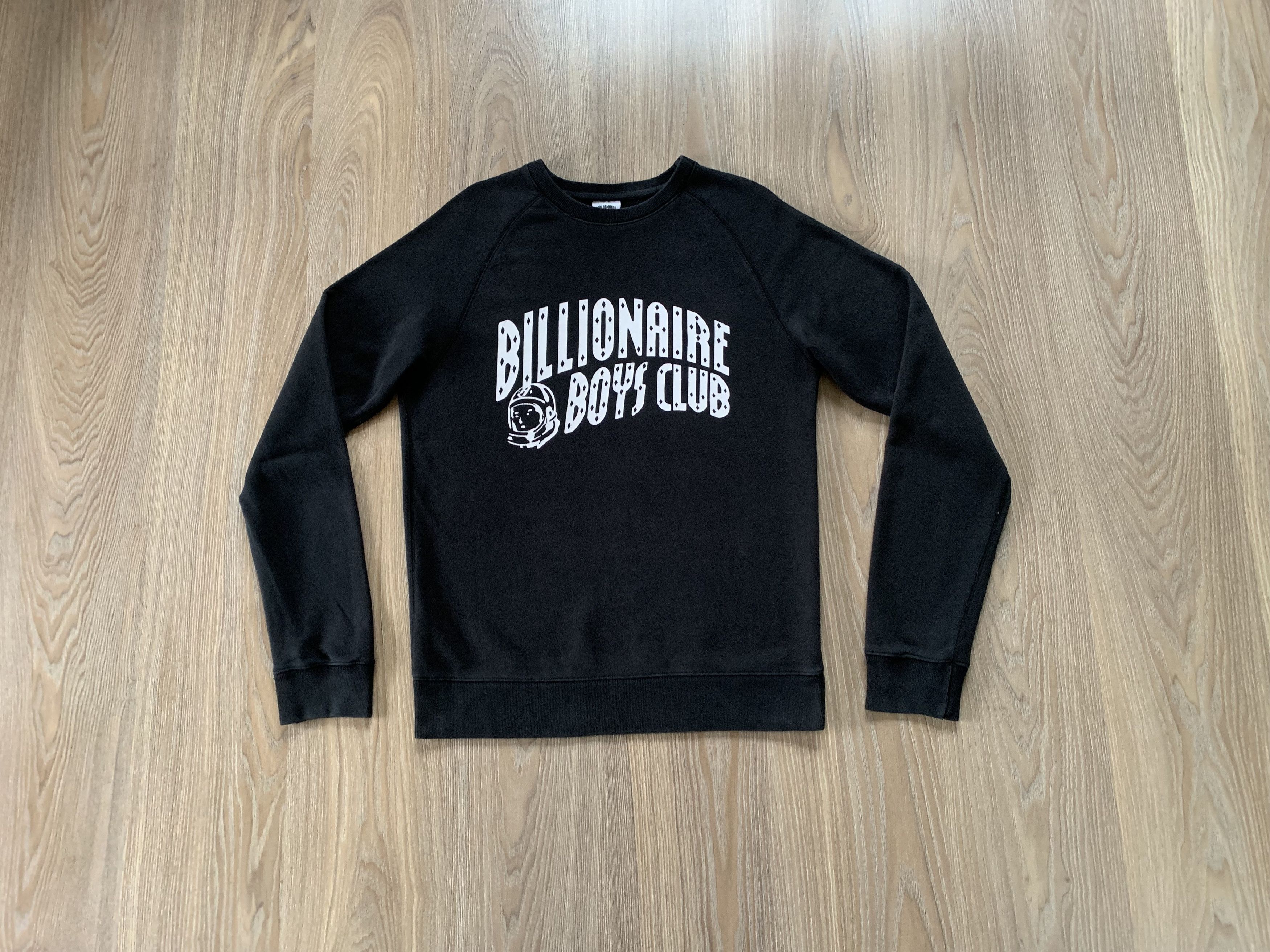 Billionaire Boys Club Billionaire Boys Club Black Big Logo Sweatshirt Size US S / EU 44-46 / 1 - 1 Thumbnail