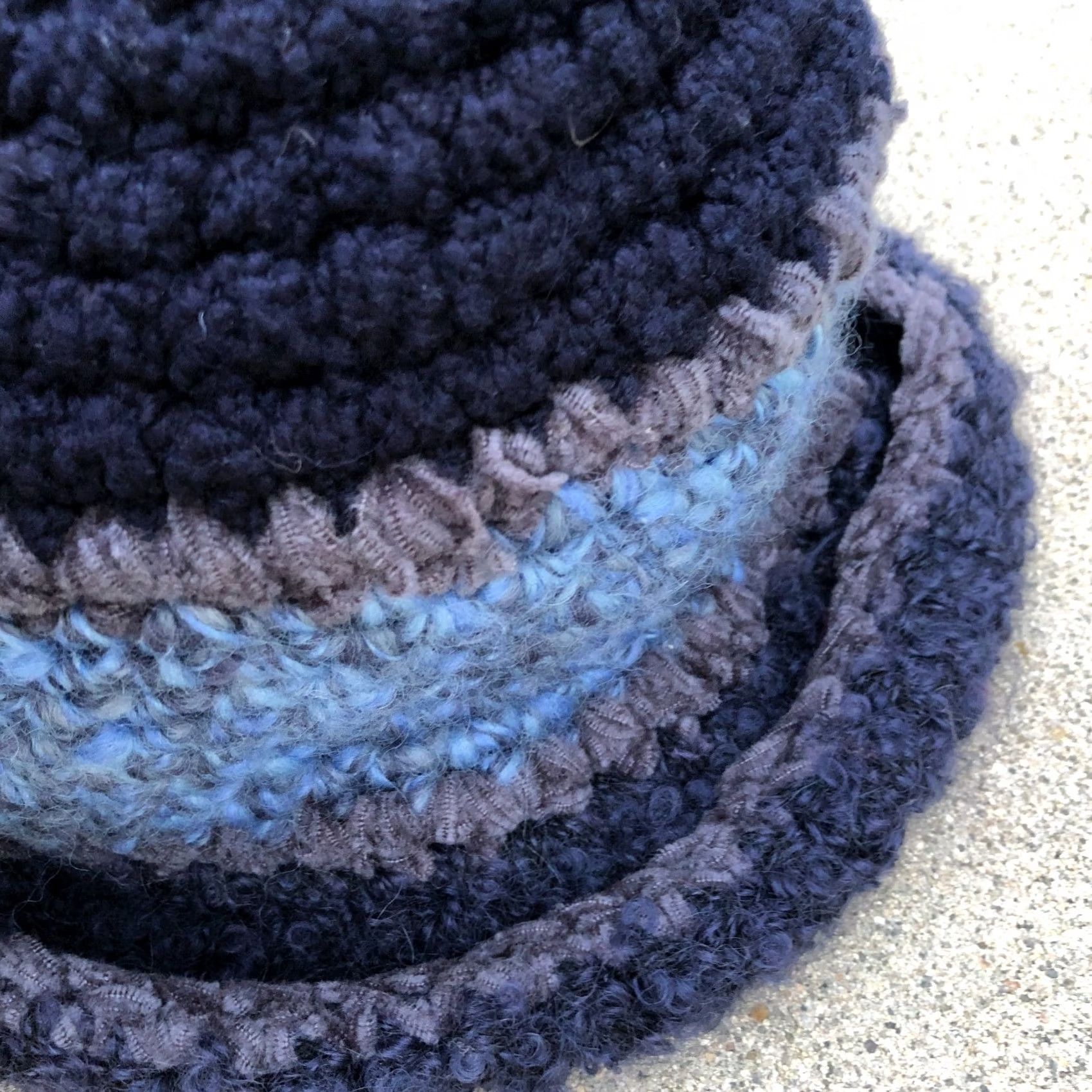 Bloomingdale's VTG 90s Bloomingdale's Wool Blend Beanie Women's Knit Blue Hat One Size Womens Size ONE SIZE - 4 Thumbnail