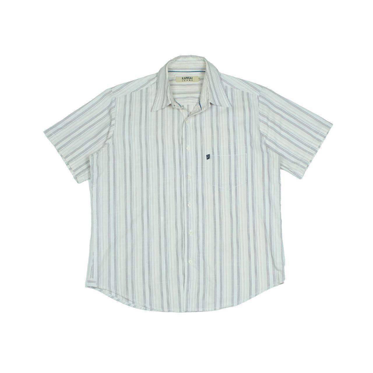 Kansai Yamamoto *NoTariff Kansai Yamamoto Stripe Shirt Size US L / EU 52-54 / 3 - 1 Thumbnail