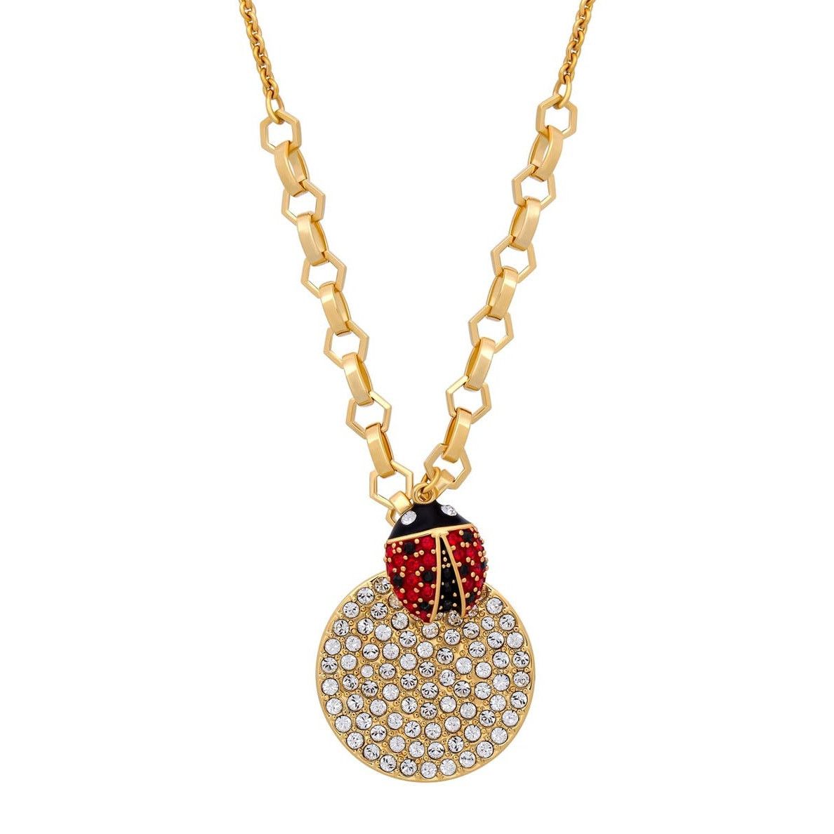 Swarovski Swarovski Lisabel Gold Tone Crystal Ladybug Necklace Size ONE SIZE - 9 Thumbnail