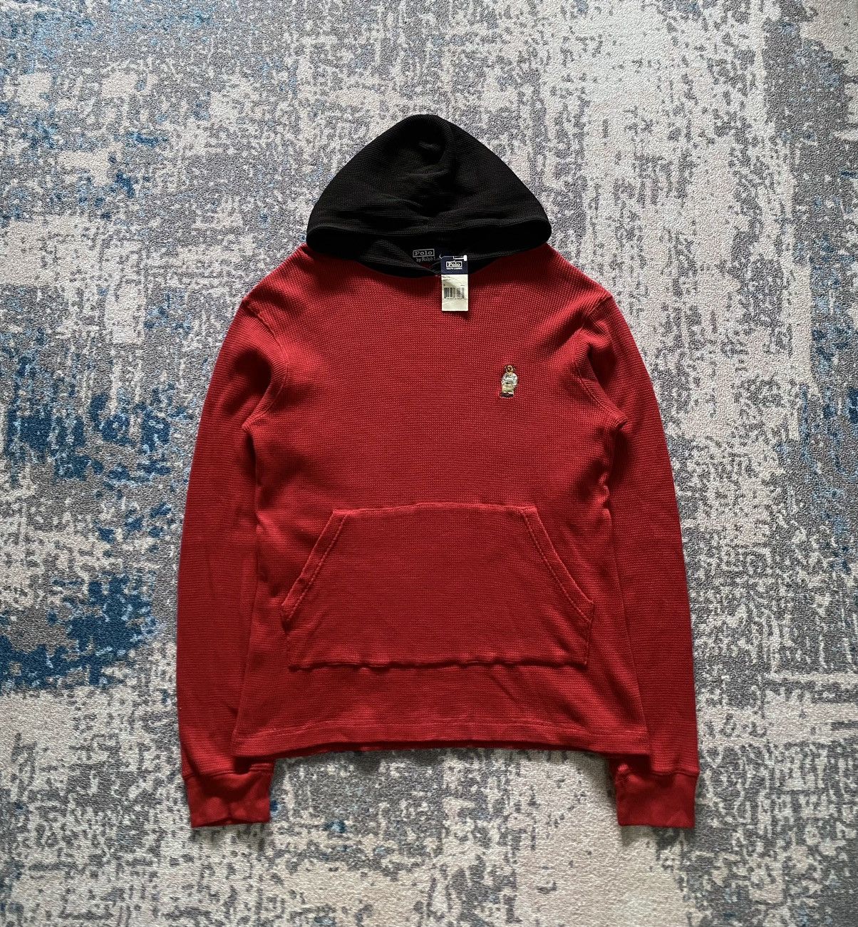 Polo Ralph Lauren × Vintage Vintage Polo Bear Hoodie Size US S / EU 44-46 / 1 - 1 Thumbnail