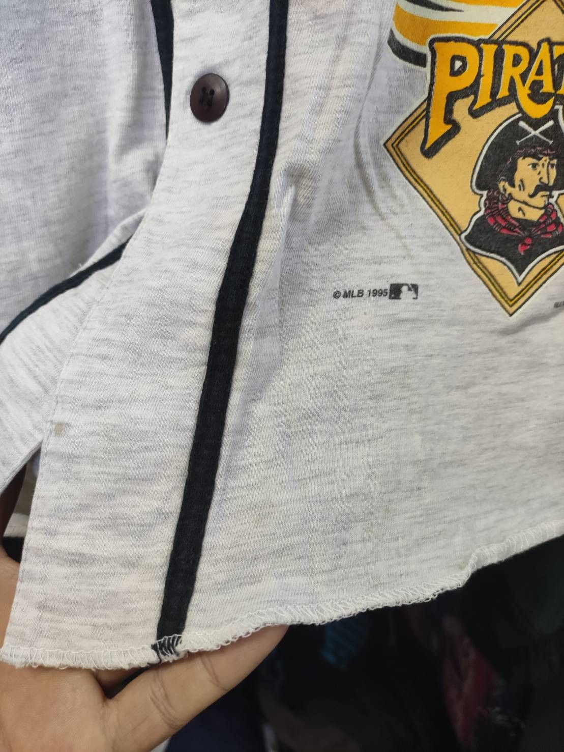 MLB Vtg 90's Pittsburgh Pirates x Warner Bros Face2Face Jerseys Size US L / EU 52-54 / 3 - 8 Thumbnail