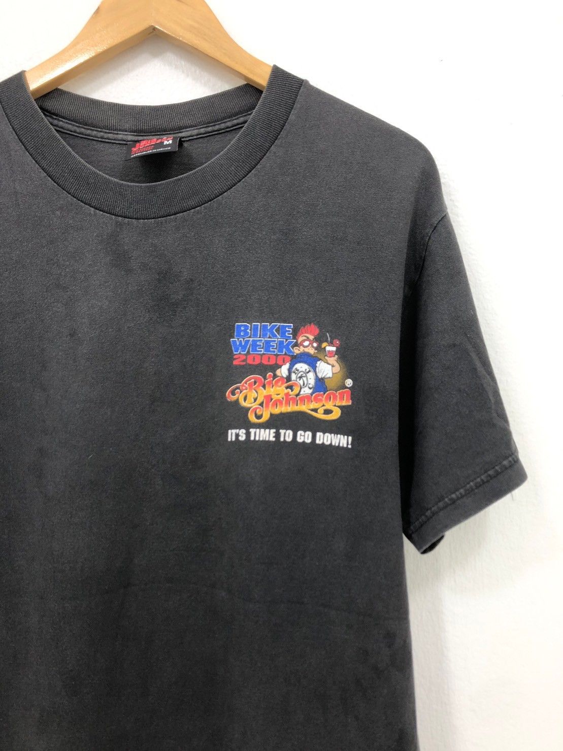 Vintage Vintage 00's BIG JOHNSON Motorcycles Bike Week shirt wts01 Size US M / EU 48-50 / 2 - 2 Thumbnail