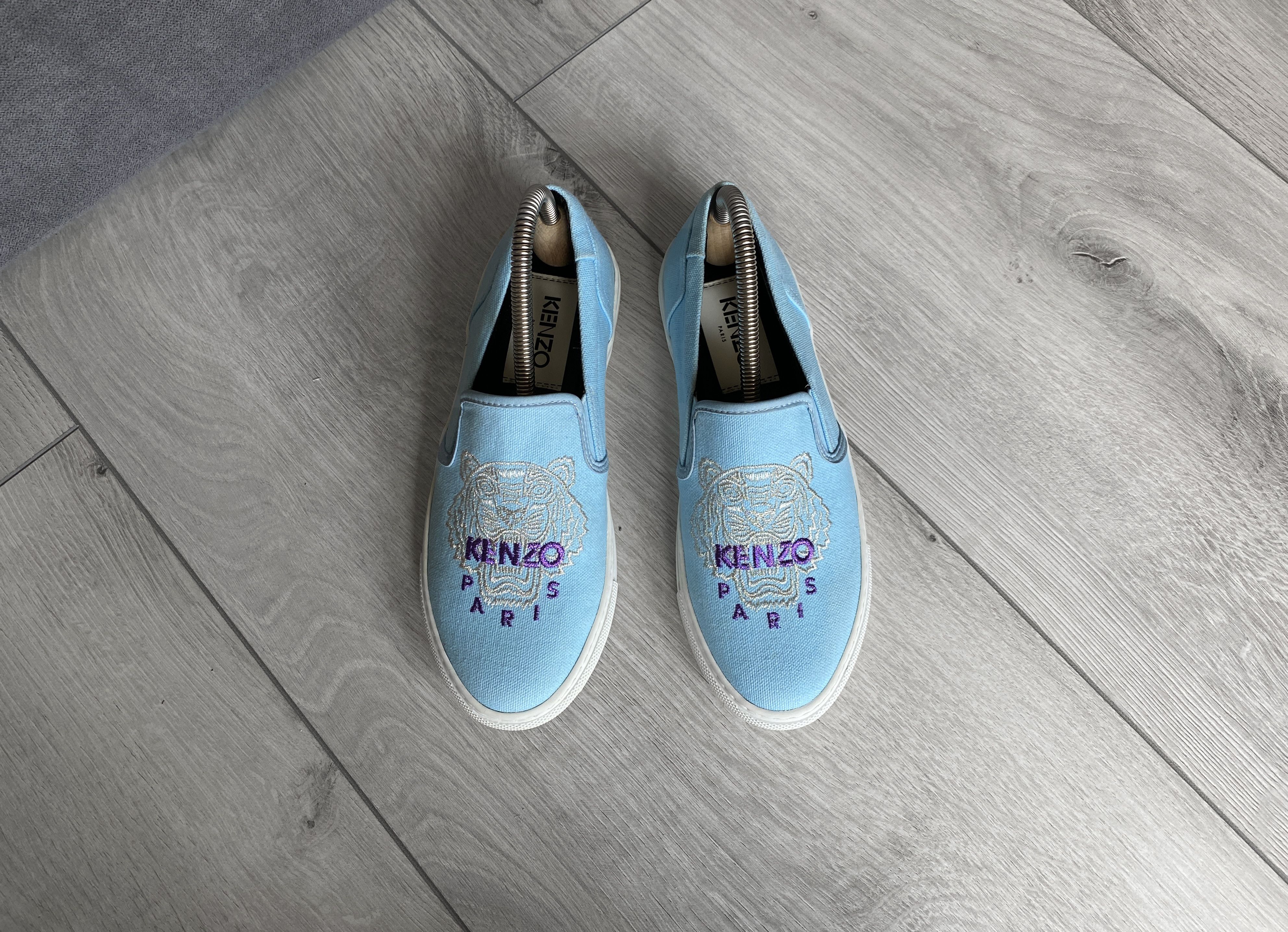 Kenzo Kenzo Slip On Canvas Tiger Head Size US 4 / IT 34 - 2 Thumbnail