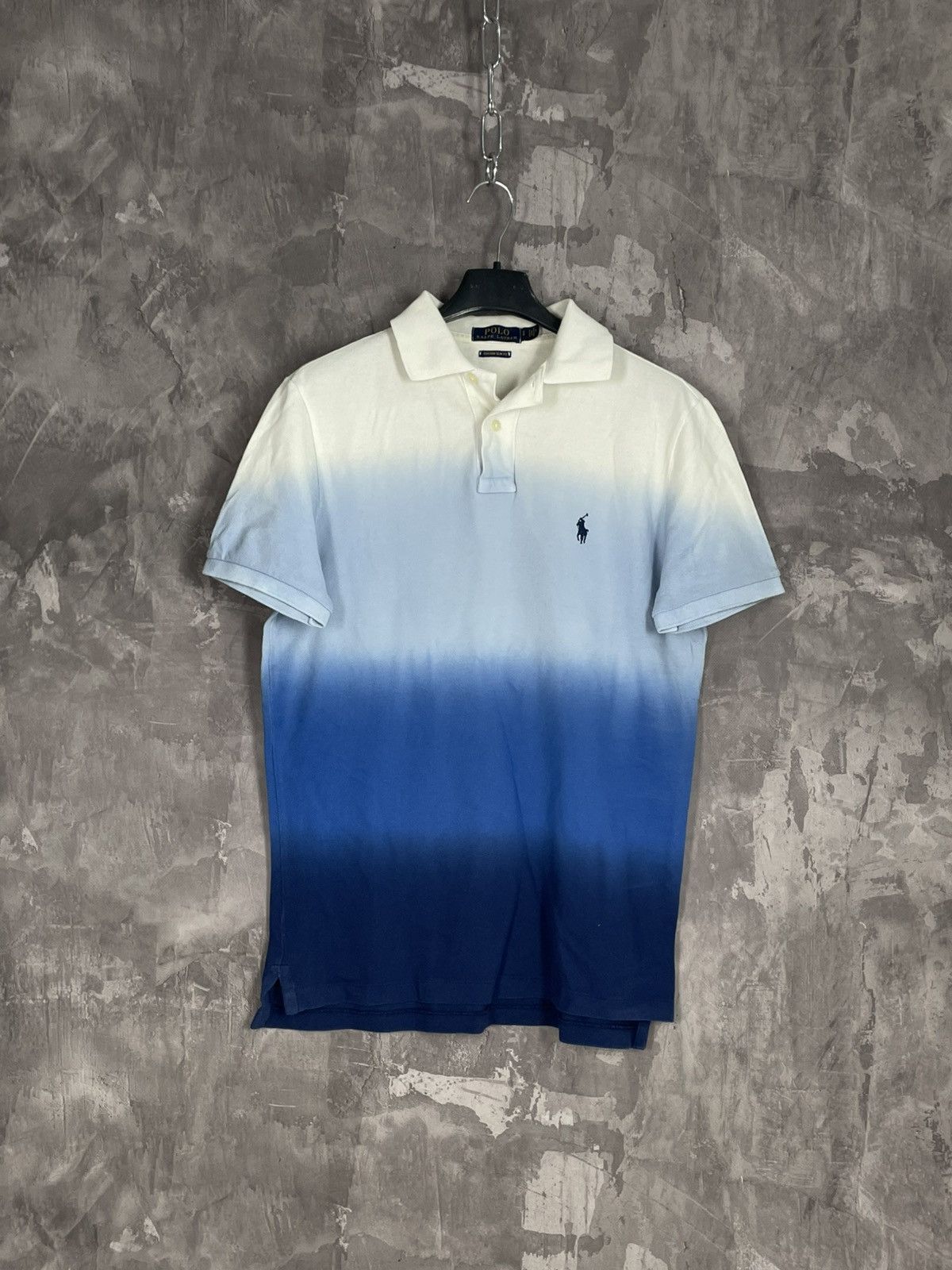 Japanese Brand × Polo Ralph Lauren × Vintage Vintage Polo Ralph Lauren Gradient Polo S Size Size US S / EU 44-46 / 1 - 1 Thumbnail