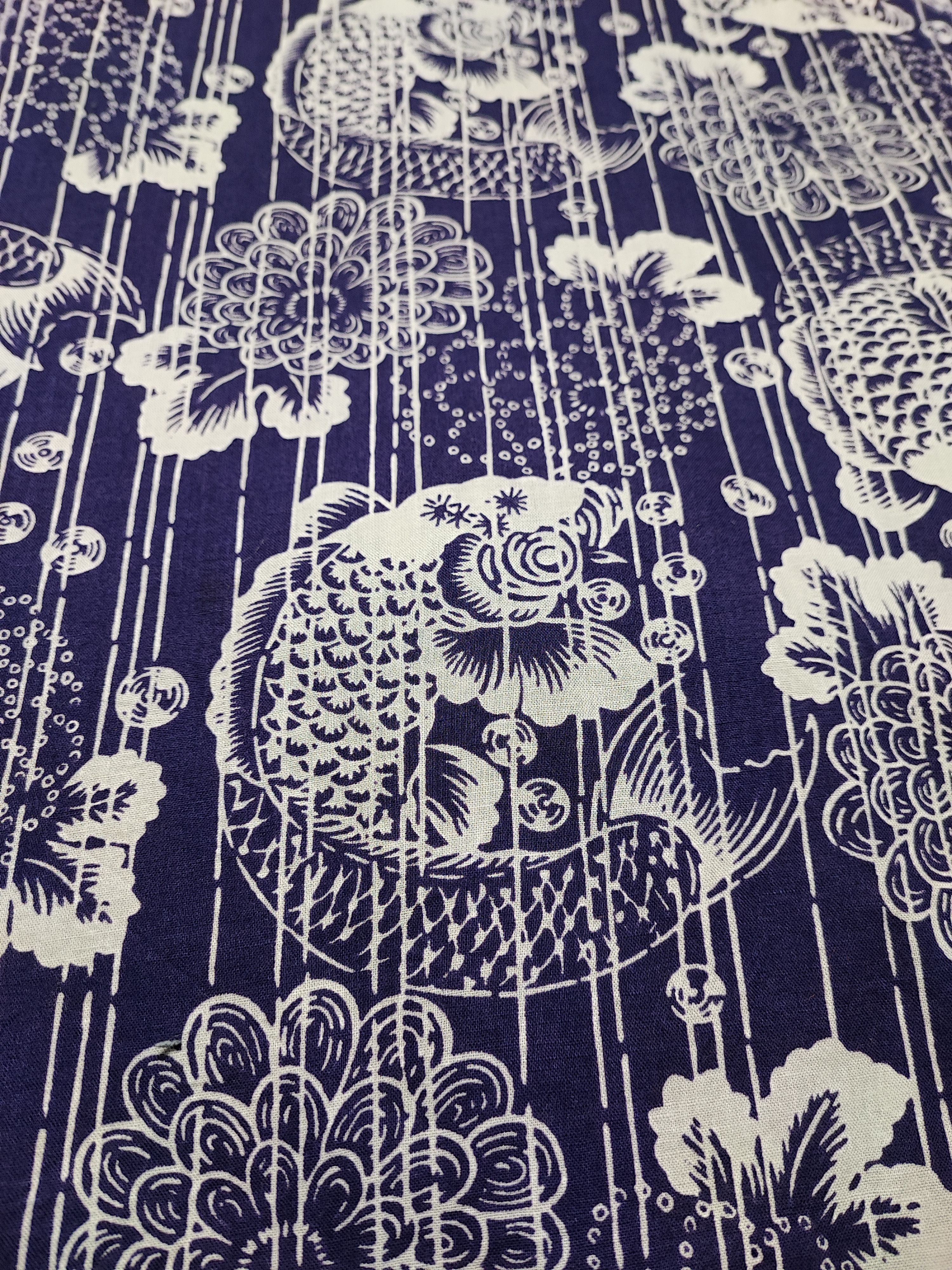 Japanese Brand Kimono Fish Koi Full Print Size M / US 6-8 / IT 42-44 - 14 Thumbnail