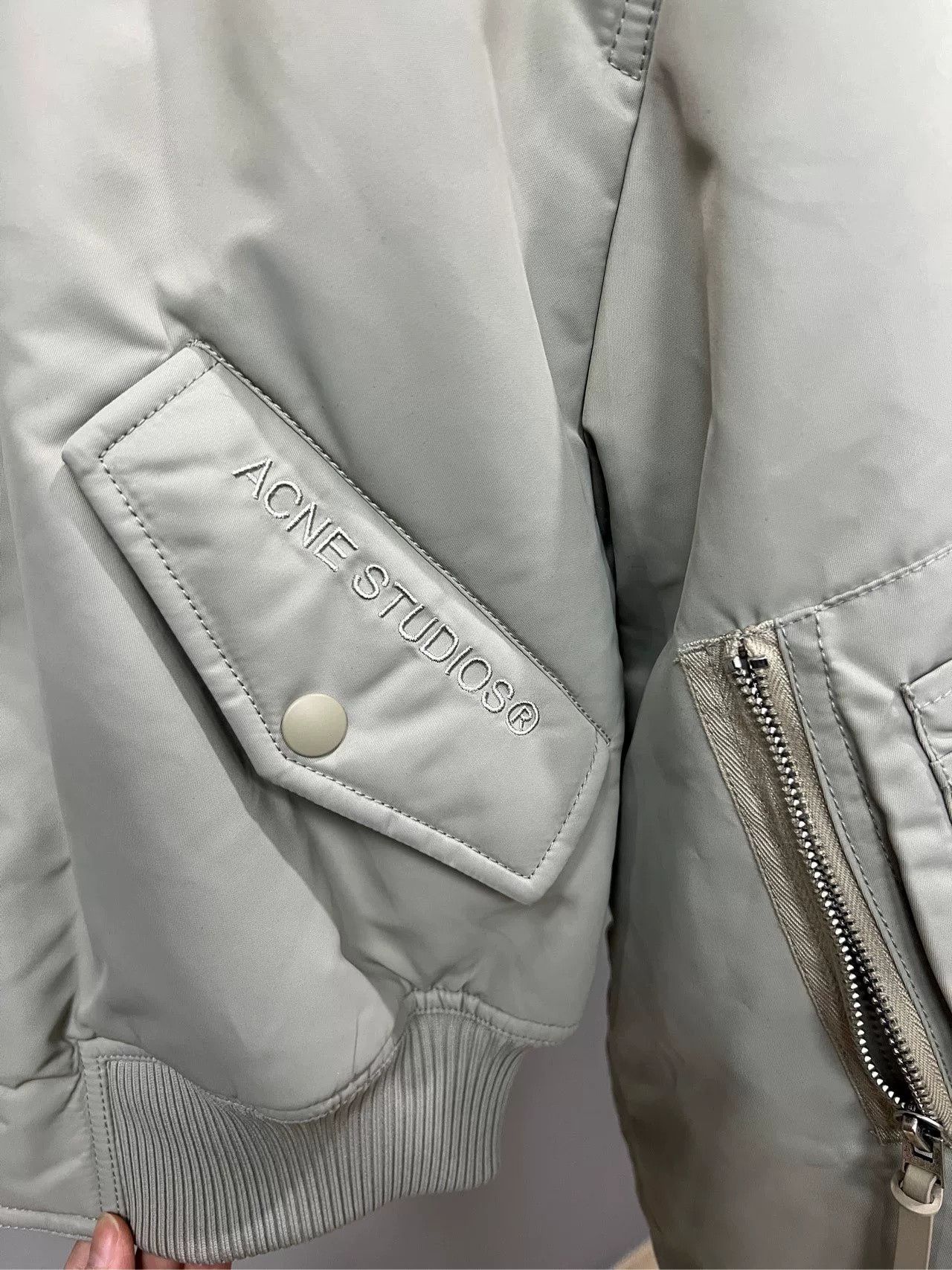 Acne Studios Acne Studios Embroidered Cropped er Jacket Size US S / EU 44-46 / 1 - 3 Thumbnail