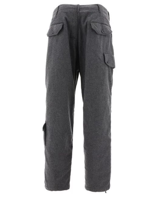 Engineered Garments Engineered Garments Gray Wool Flight Pants Medium Size US 34 / EU 50 - 2 Thumbnail