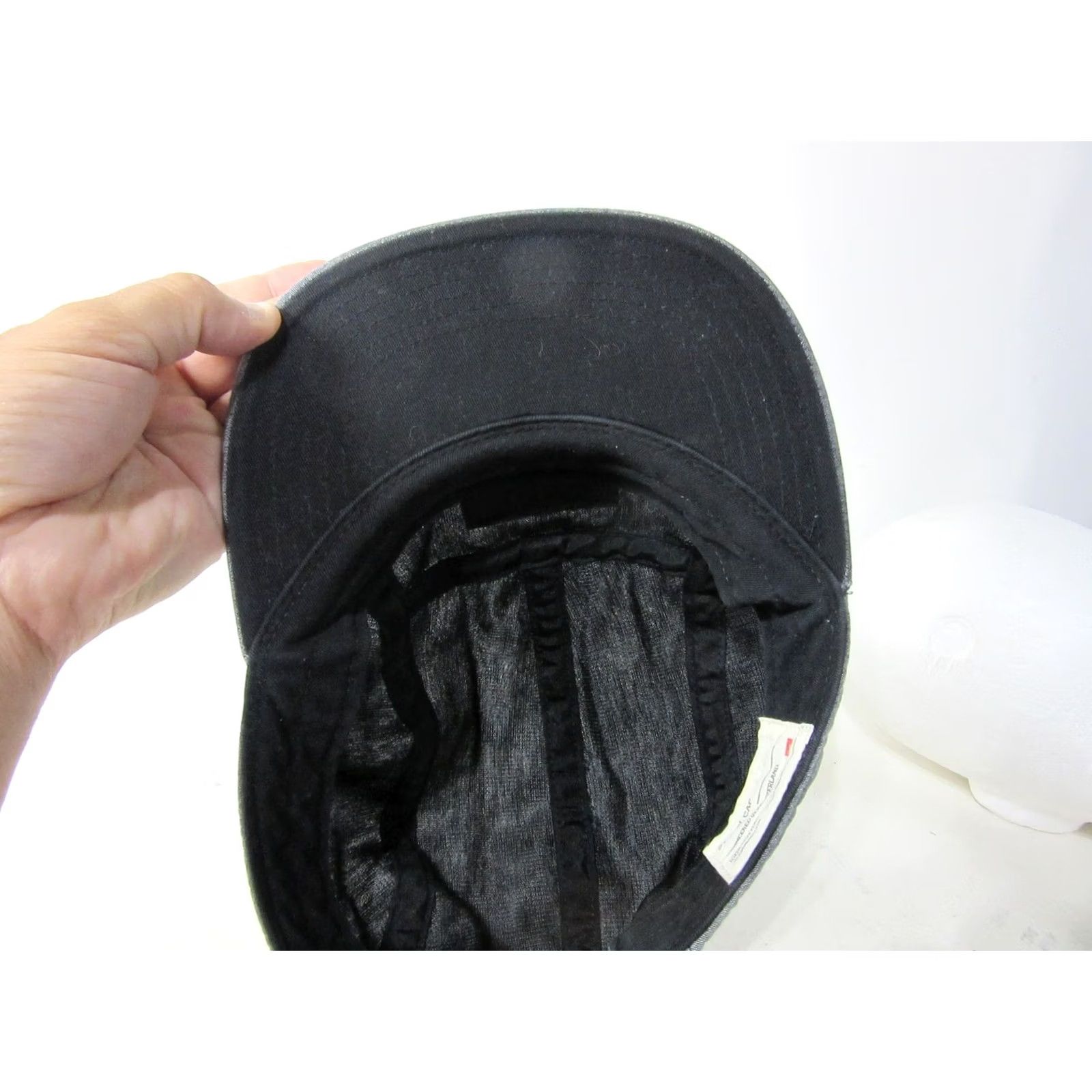 Vintage On Running Hat Cap 5 Panel Gray Athletic Outdoor Lightweight Strap Back Size ONE SIZE - 7 Thumbnail