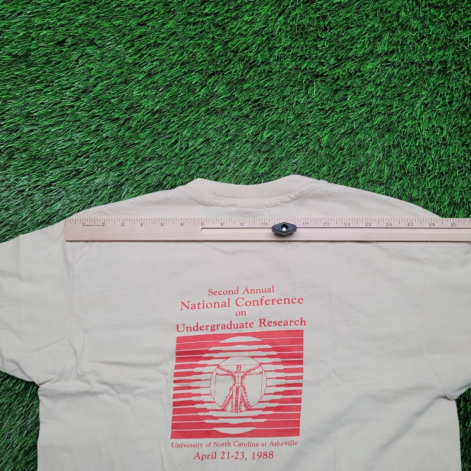 VTG 1988 UNC Asheville Conference T-Shirt Mens Medium UNC