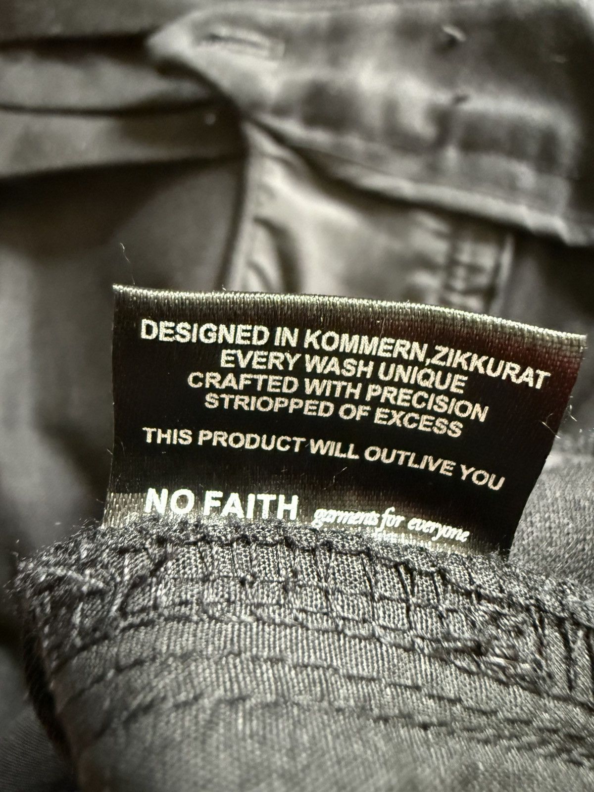 No Faith Studios No Faith Studios black trousers Size US 34 / EU 50 - 5 Thumbnail