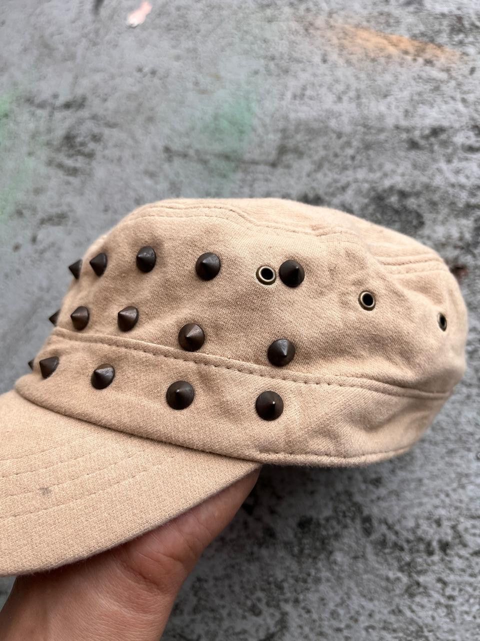 14th Addiction Japanese Crazy Studed Comando Army Hat Size ONE SIZE - 2 Thumbnail