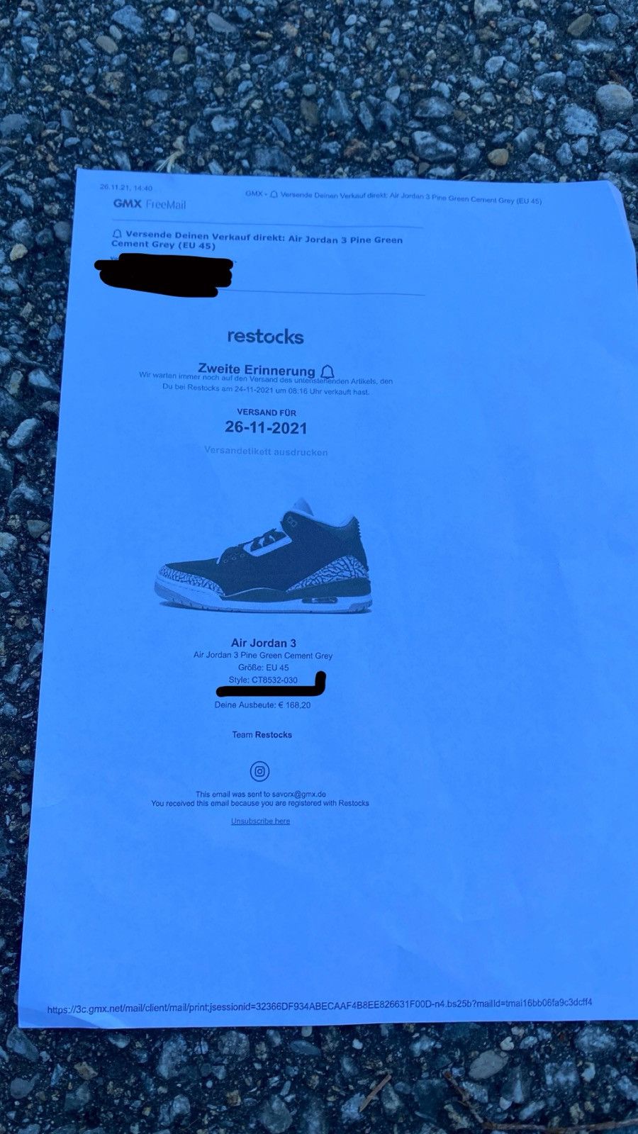 Jordan Brand Jordan 3 Pine Green, us11, eu45, streetwear, y2k, og,vintage Size US 11 / EU 44 - 14 Thumbnail