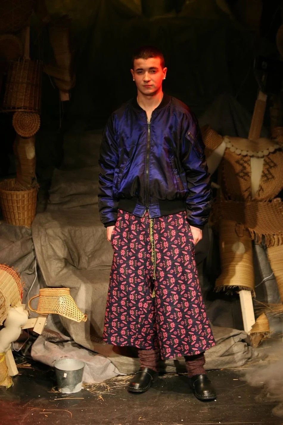 Bernhard Willhelm Archive Bernhard Willhelm AW07 runway silk MA1 bomber jacket Size US M / EU 48-50 / 2 - 2 Thumbnail