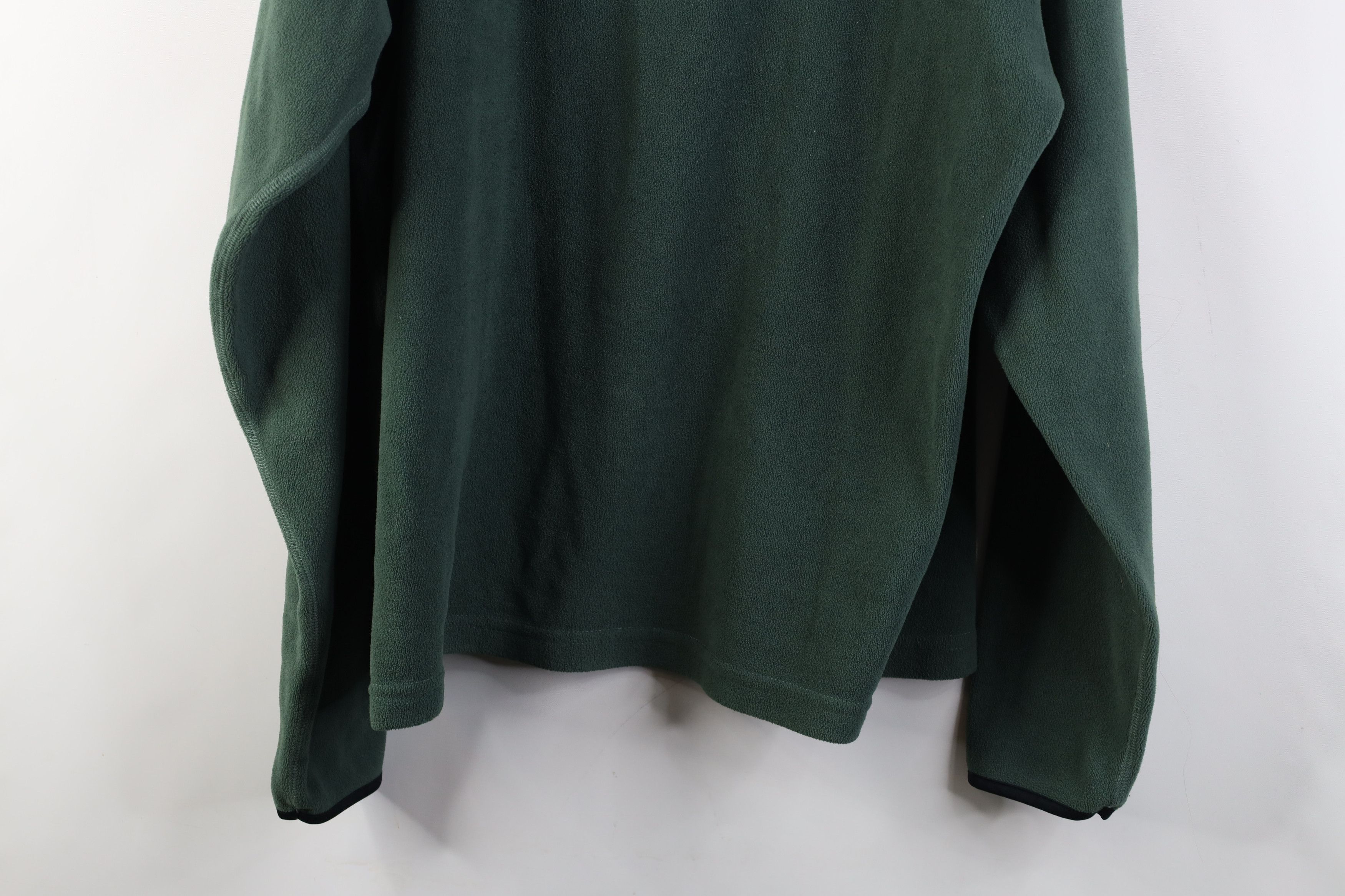 Vintage Vintage 90s Y2K Streetwear Blank Fleece Sweater Green Size US M / EU 48-50 / 2 - 13 Thumbnail