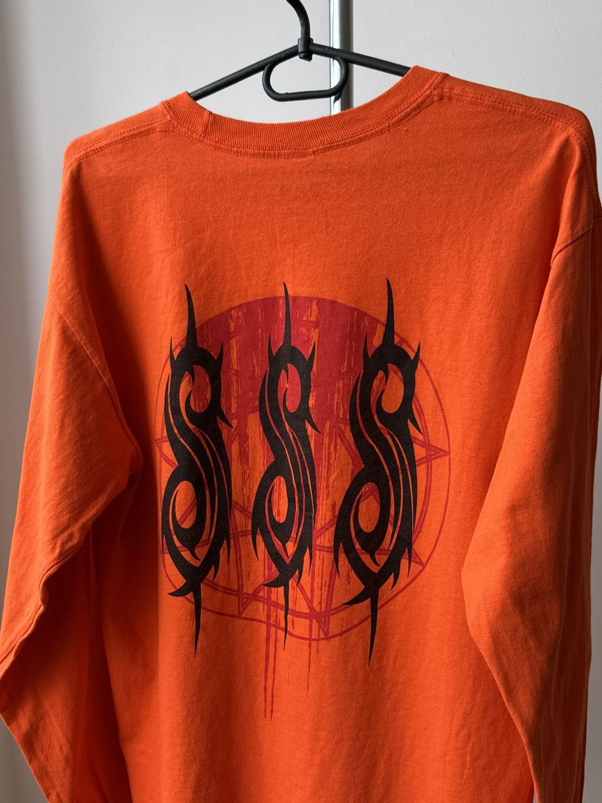 Slipknot Vintage Slipknot Winged Devil Orange Long Sleeve Size US L / EU 52-54 / 3 - 4 Thumbnail