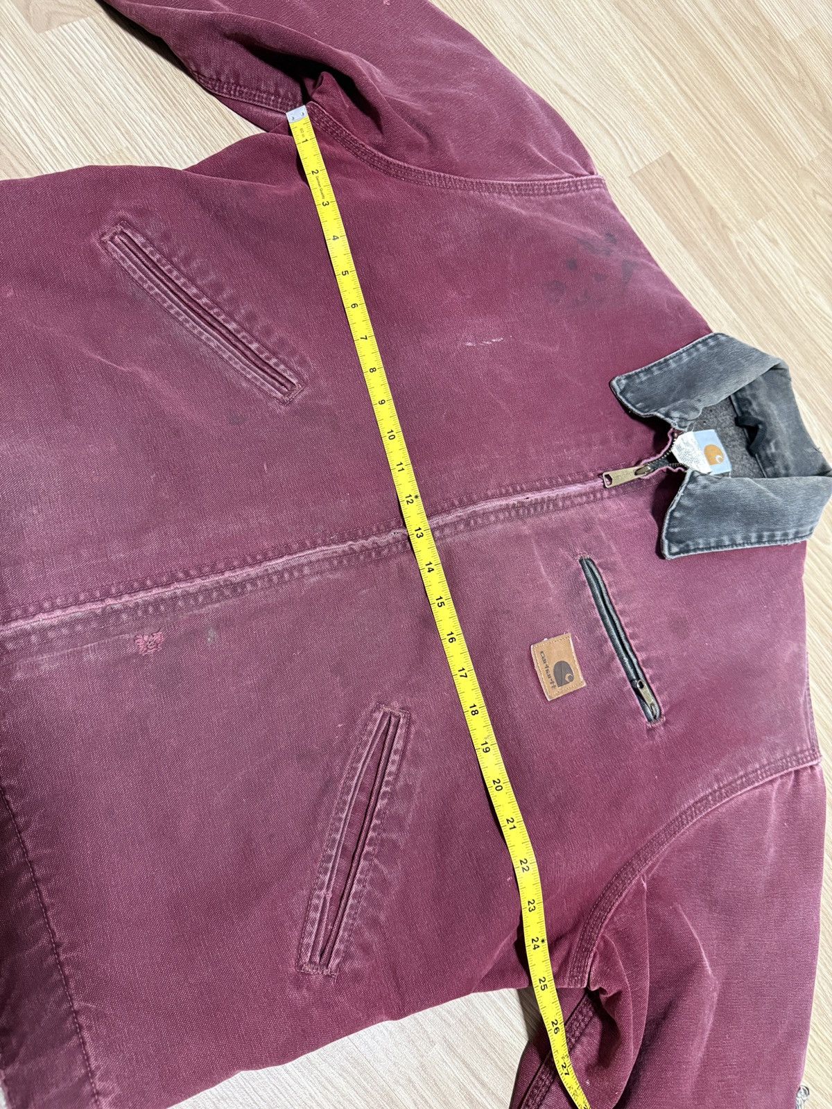Carhartt Carhartt CRI Detroit Jacket Crimson Red *RARE* Size US L / EU 52-54 / 3 - 16 Thumbnail